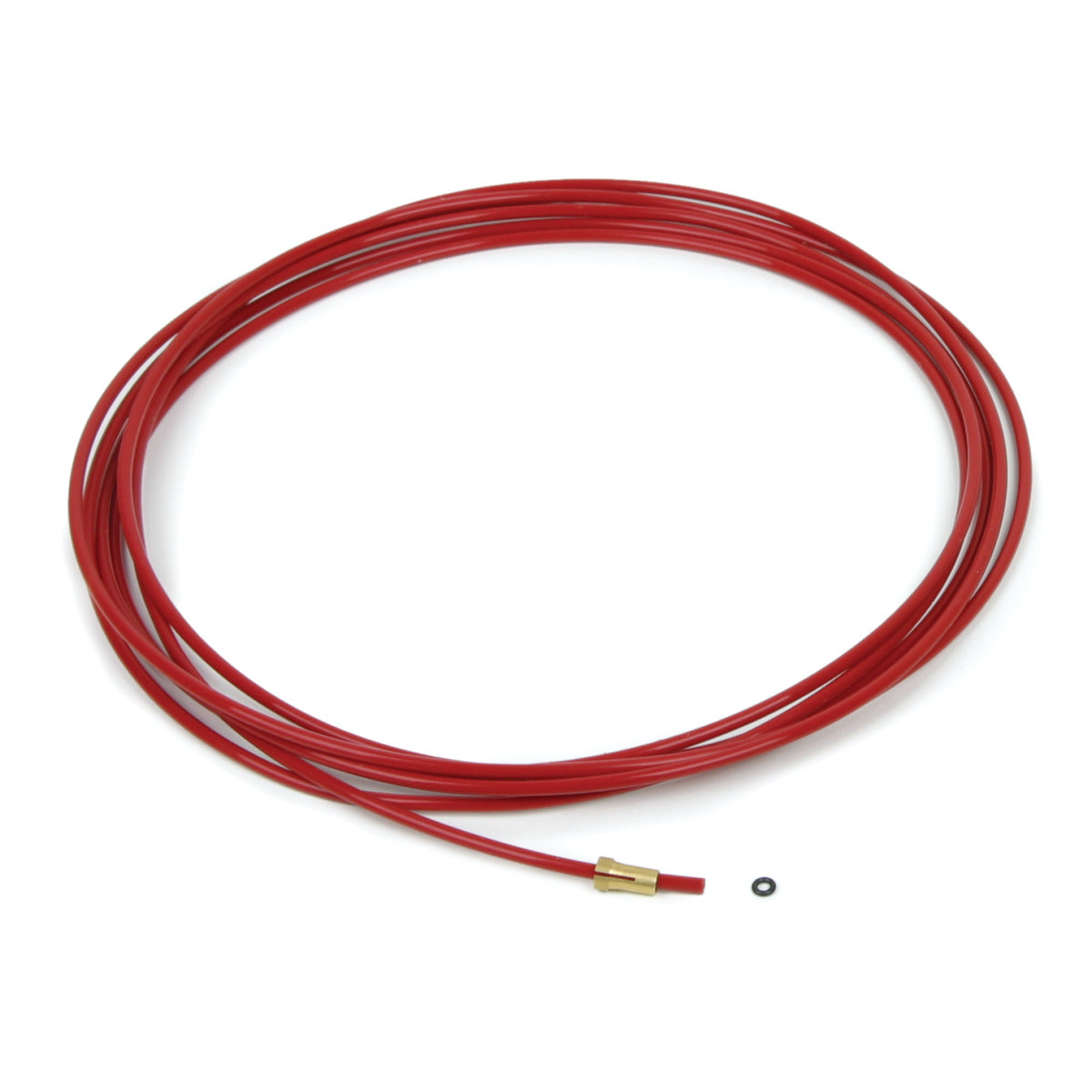 red / ø 1.0-1.2 mm / 4.0 m Teflonkärna med hållnippel och O-ring | Schweisskraft