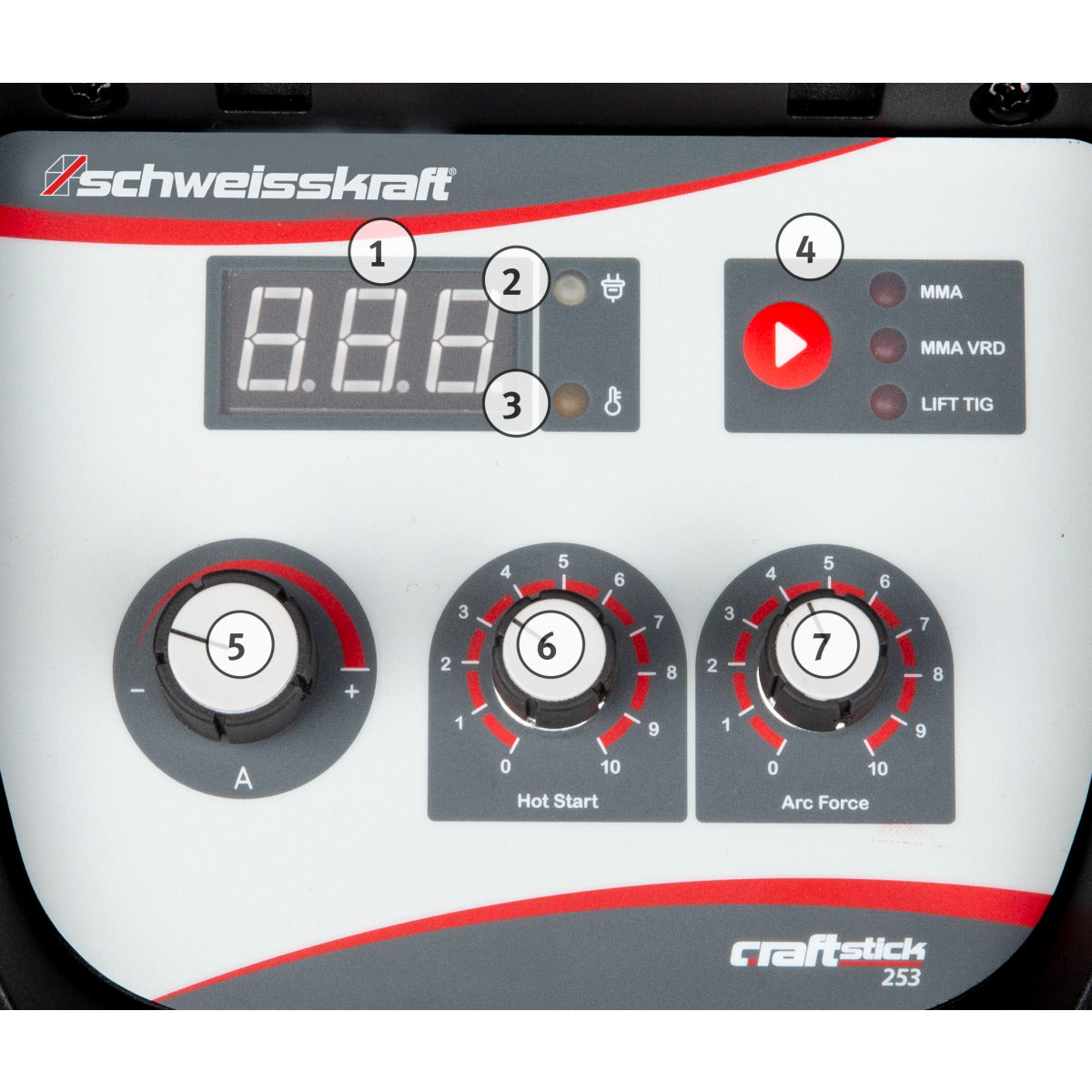 CRAFT-STICK 253 Elektrodinverter | Schweisskraft