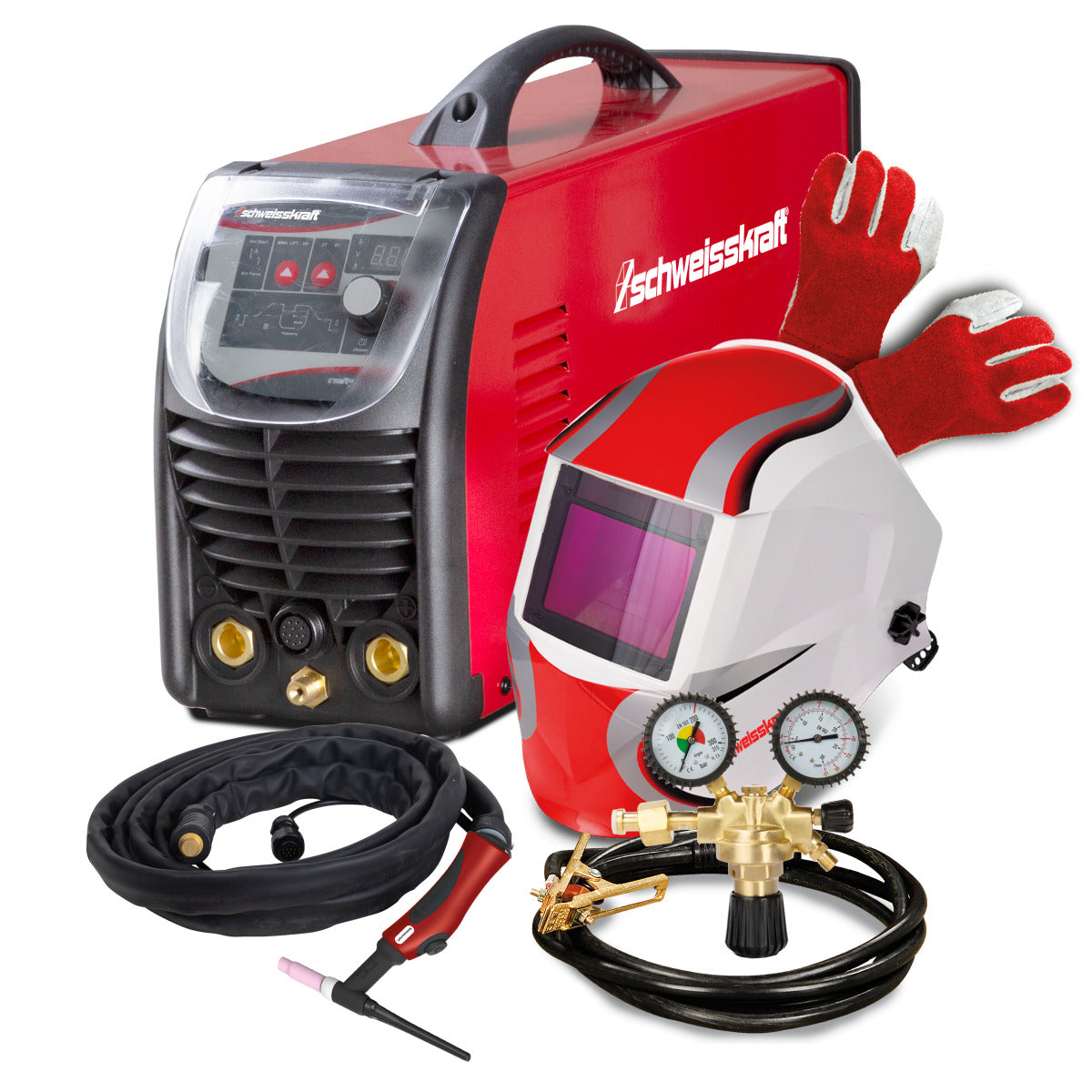 Bärbar TIG-svets CRAFT-TIG 201 DC P PULSE Kampanjpaket