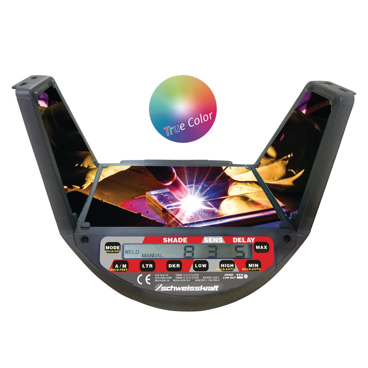 VarioProtect PANORAMA-W DIGITAL TC Automatisk svetshjälm