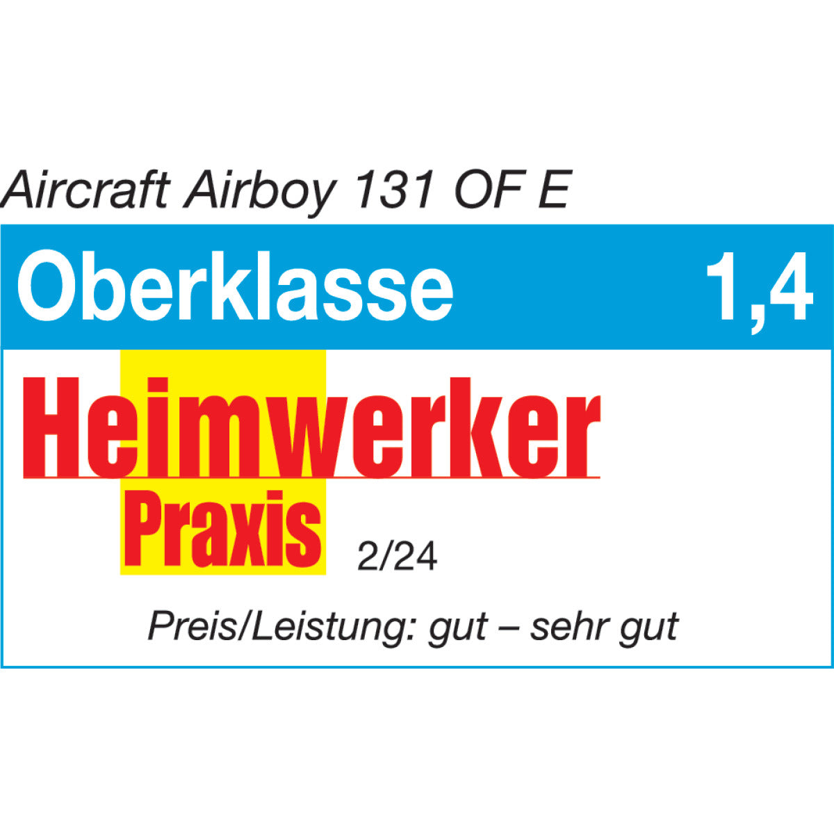 Kolvkompressor AIRBOY 131 OF E