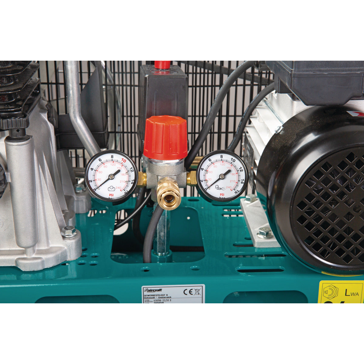 Mobil kolvkompressor med remdrift AIRSTAR 321/50 E