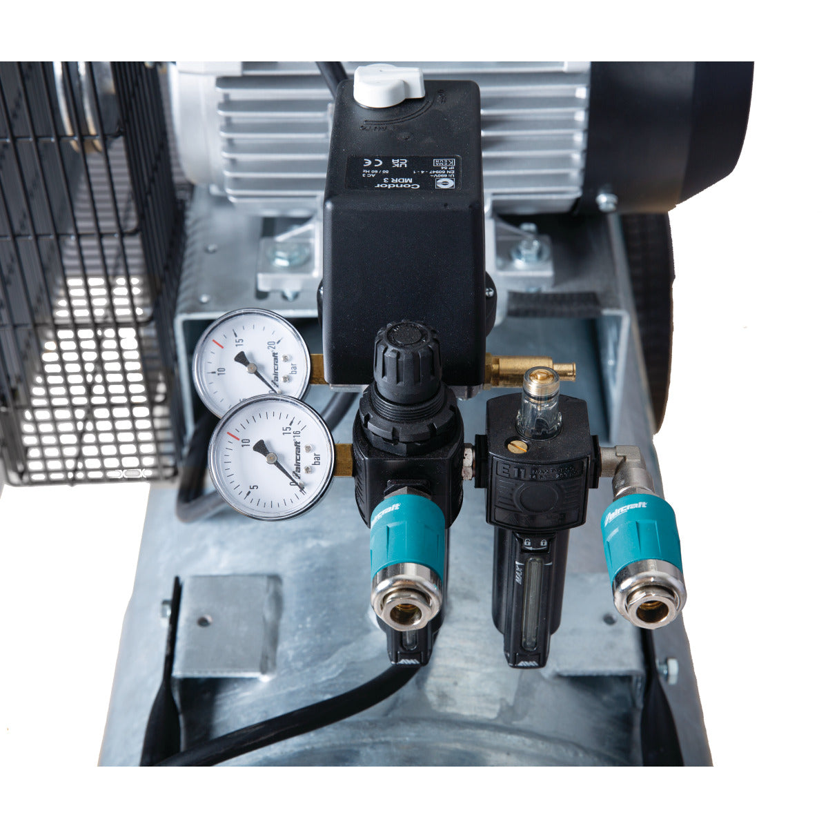 Mobil kolvkompressor med remdrift AIRPROFI 703/100/15