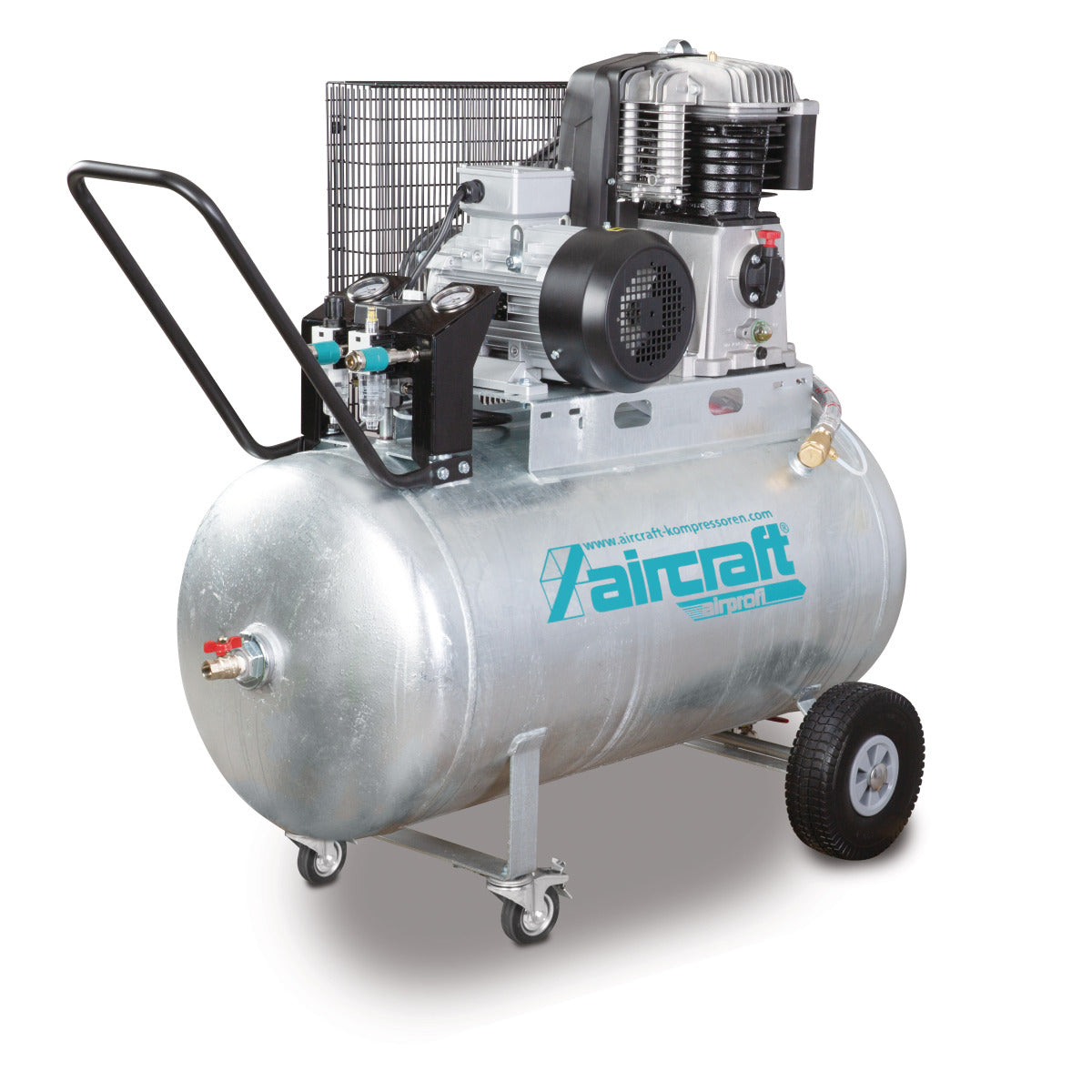 Mobil kolvkompressor med remdrift AIRPROFI 853/200 P