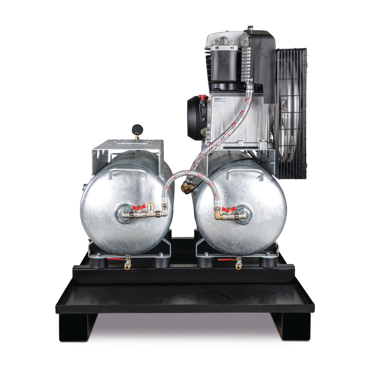 Stationär kolvkompressor AIRPROFI DUO 703 / 2x75 / 13