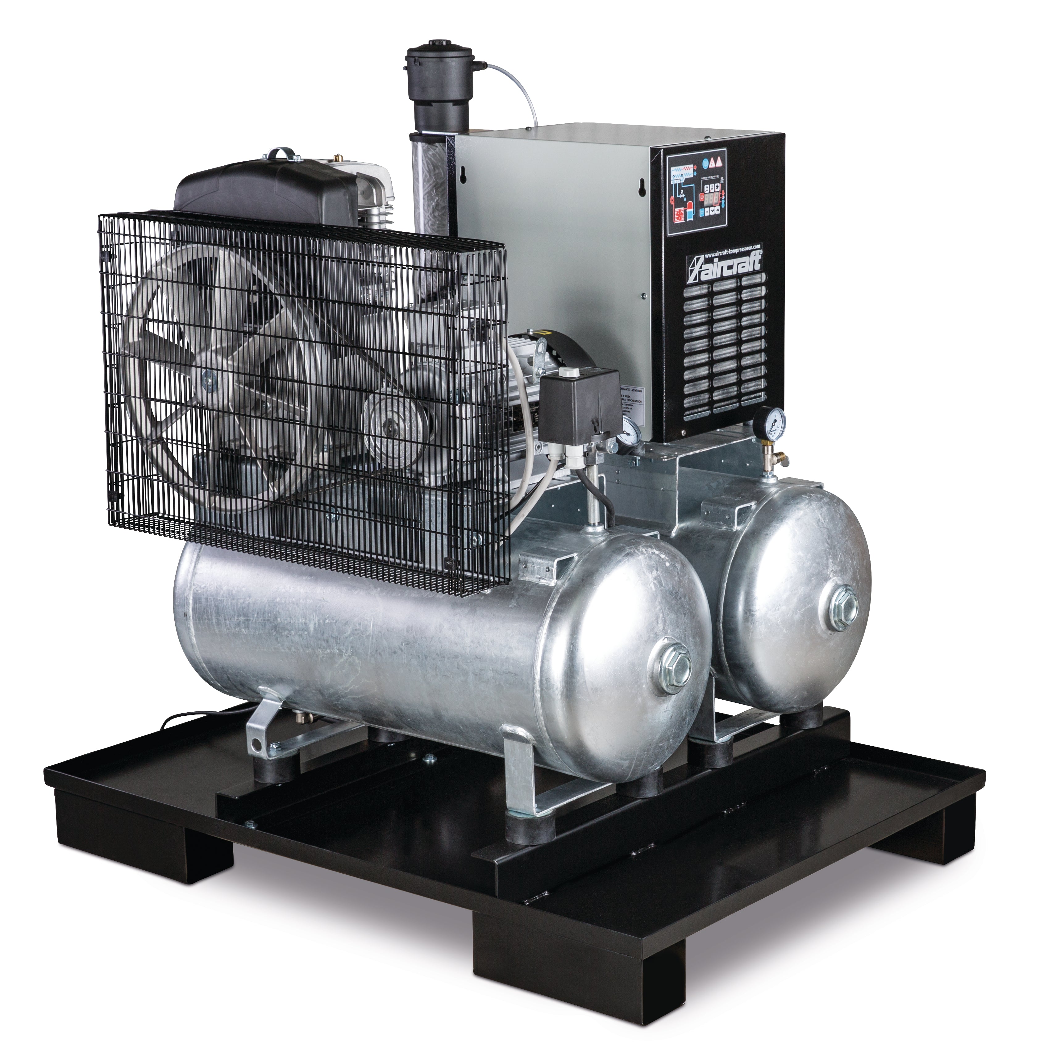 Stationär kolvkompressor AIRPROFI DUO 703 / 2×75 / 13 KK