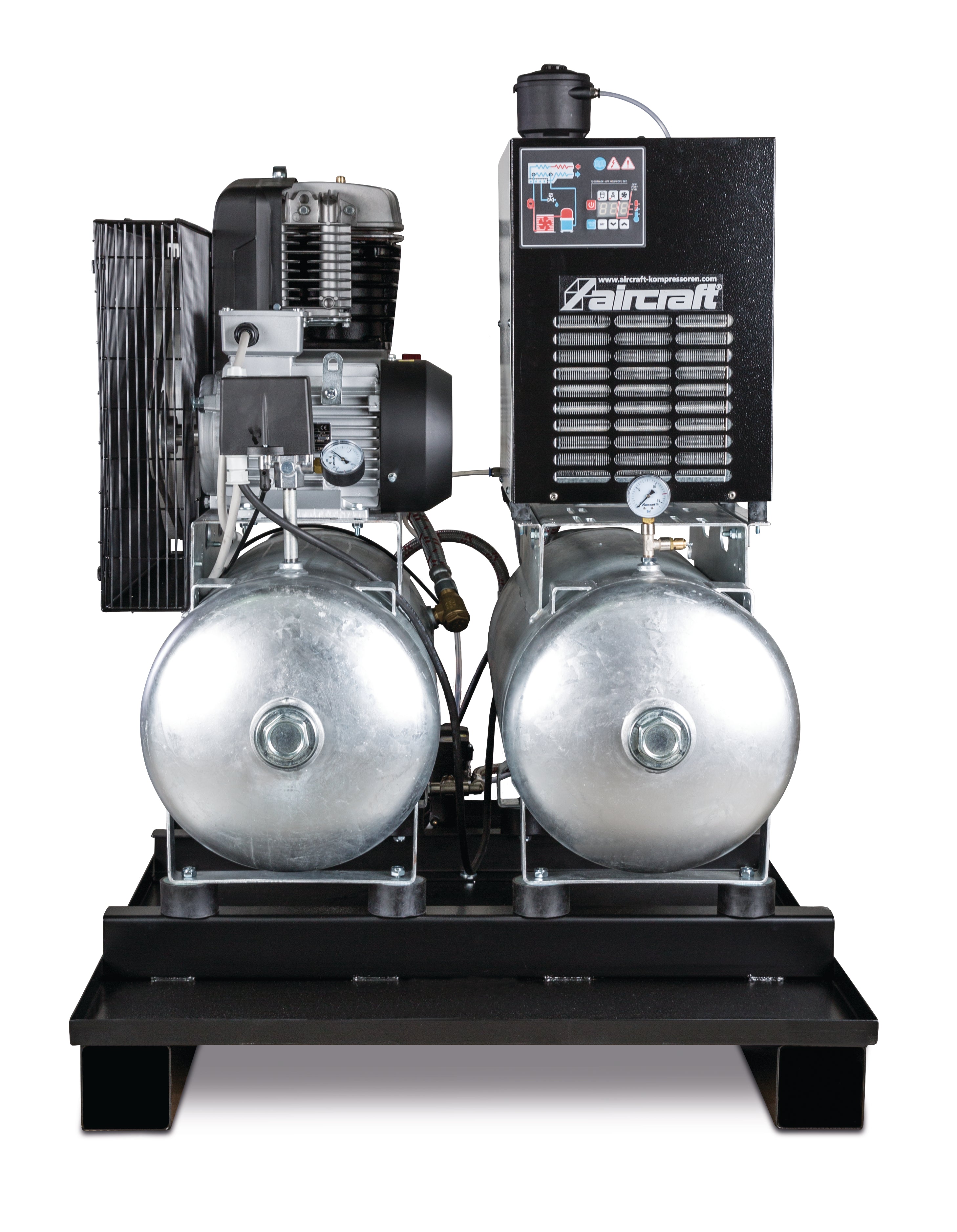 Stationär kolvkompressor AIRPROFI DUO 703 / 2×75 / 13 KK