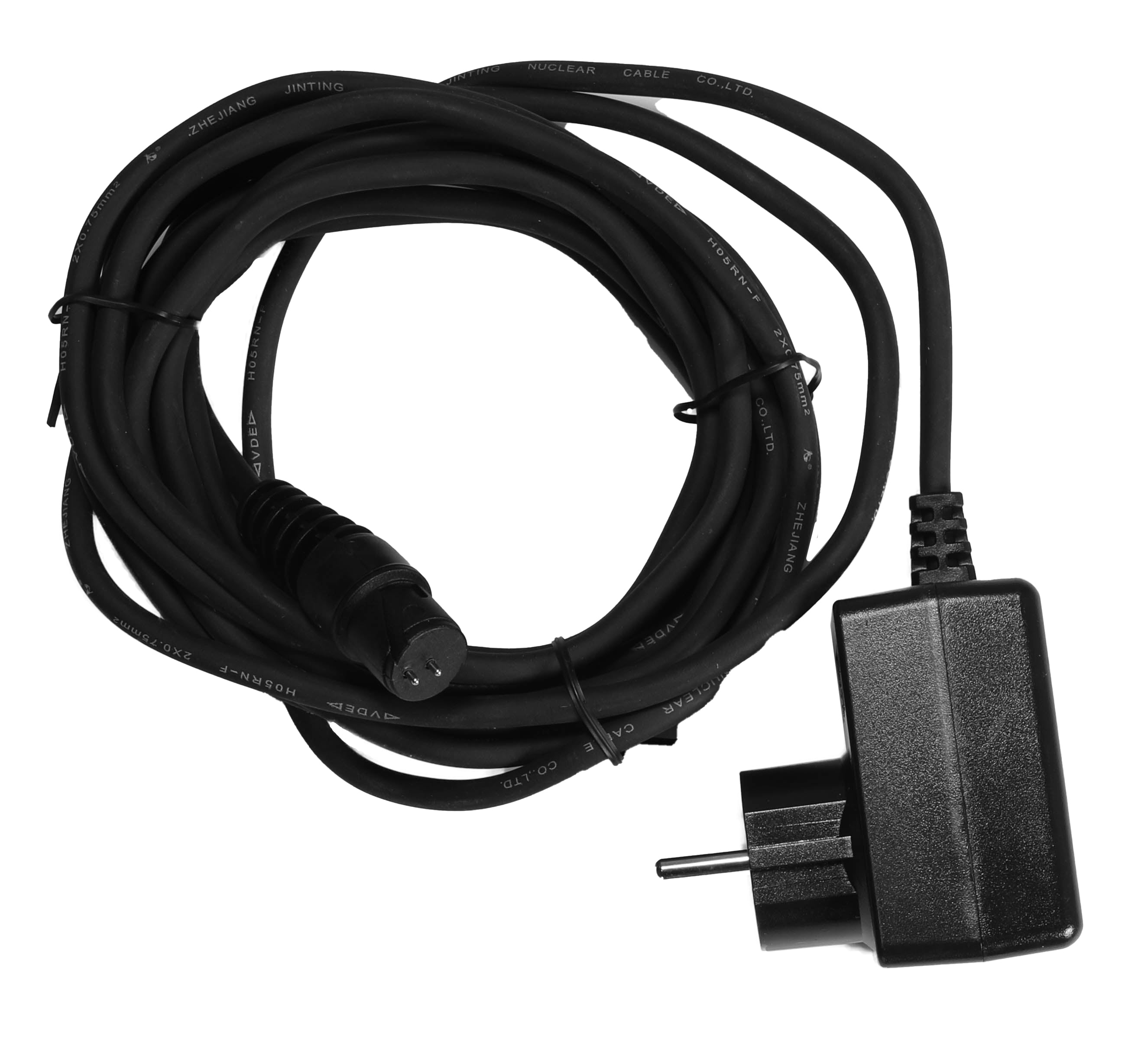 Laddkabel 12,6 V 2,4 A, 5 m, 2 x 0,75 mm² (för 205100 Arbetslampa) | GSON