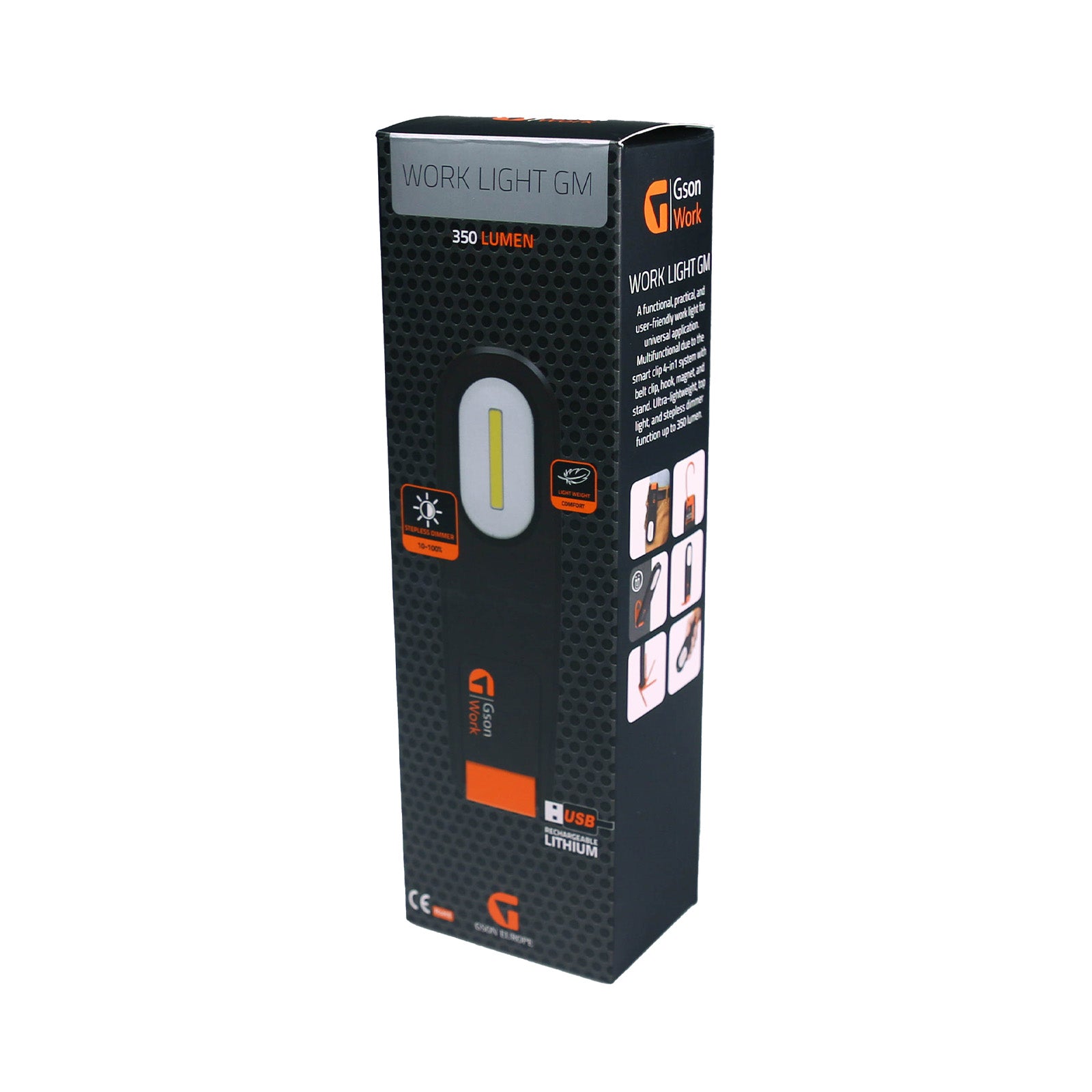 Arbetslampa GM 350 lumen