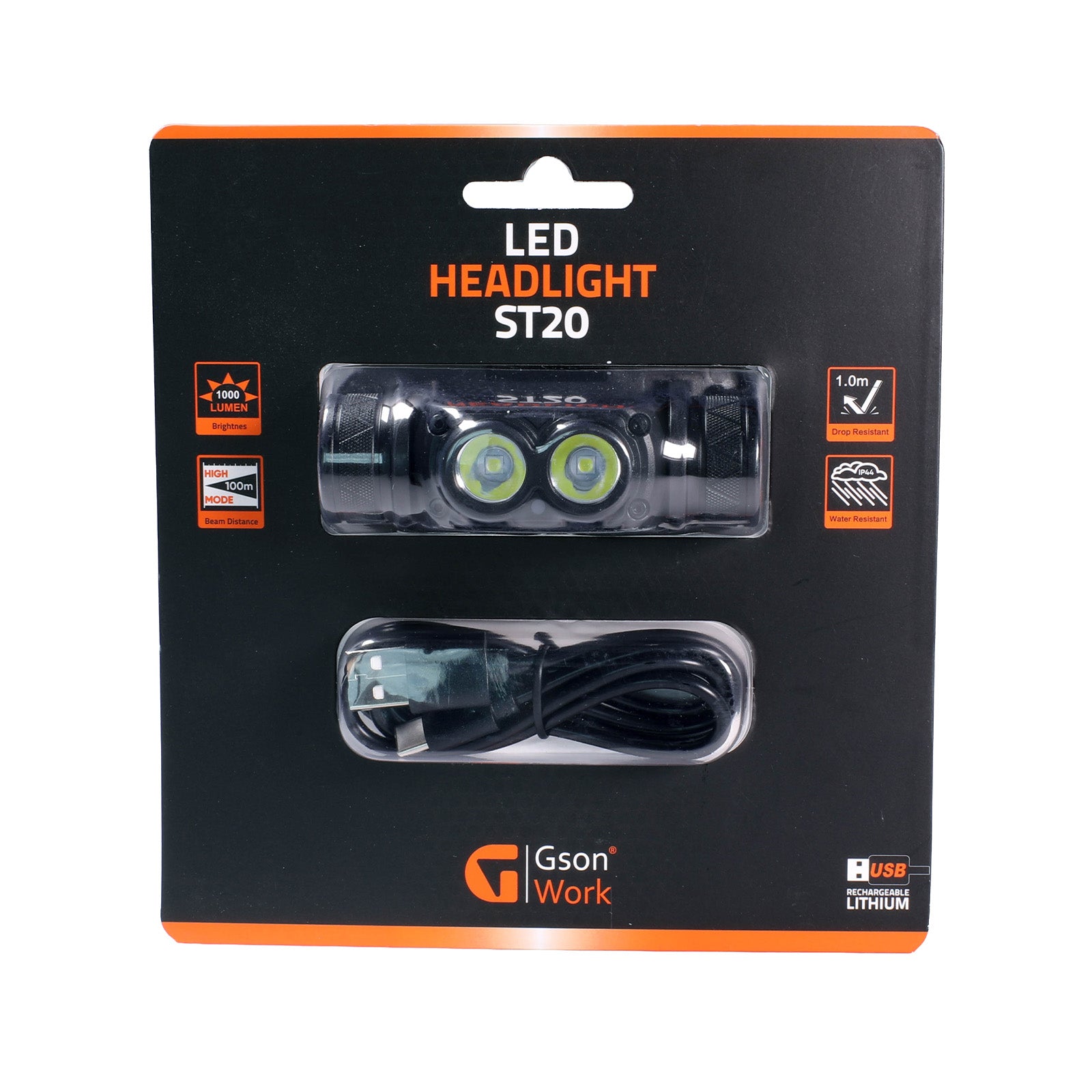 LED Pannlampa ST20 1000 lumen