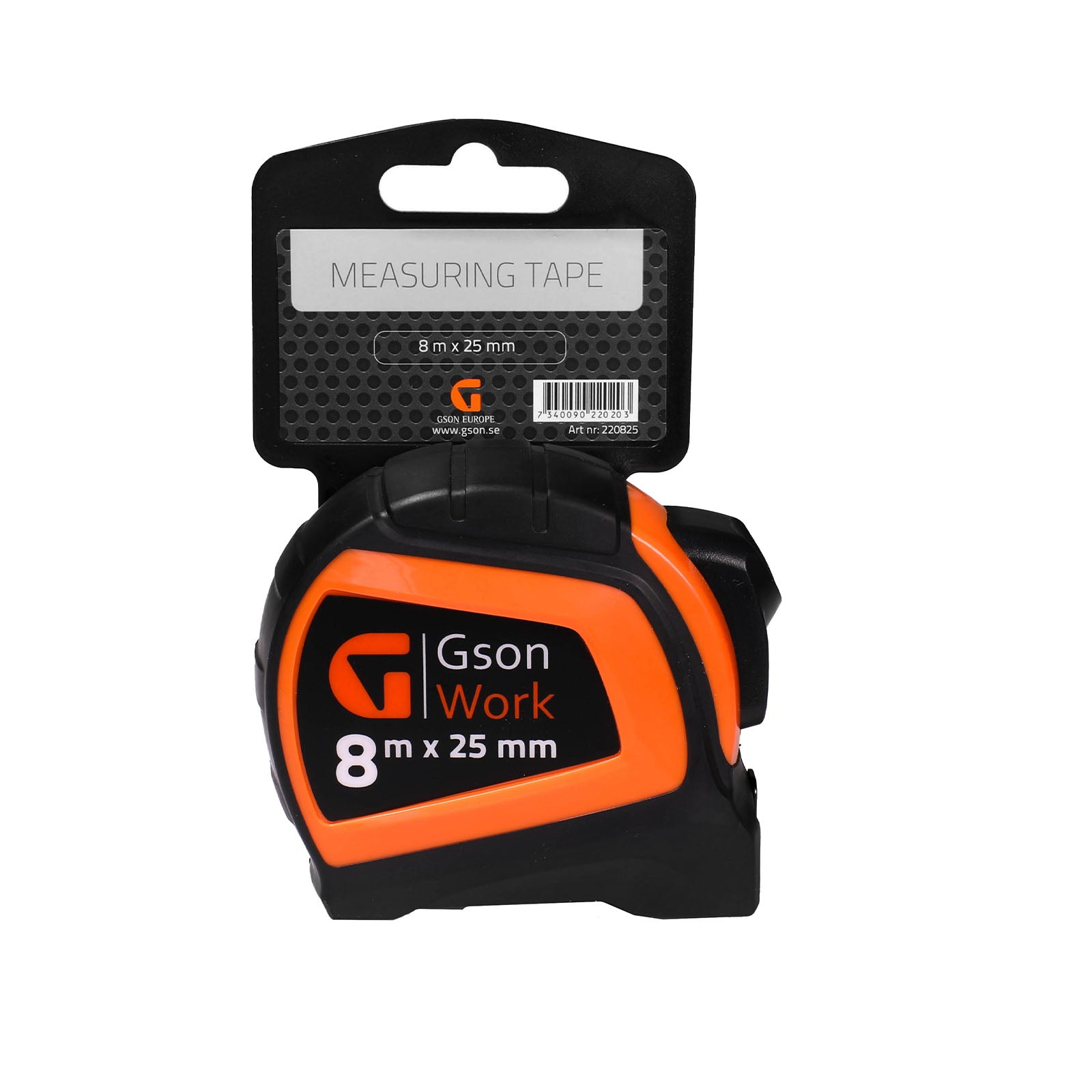 Måttband 8 m x 25 mm | GSON