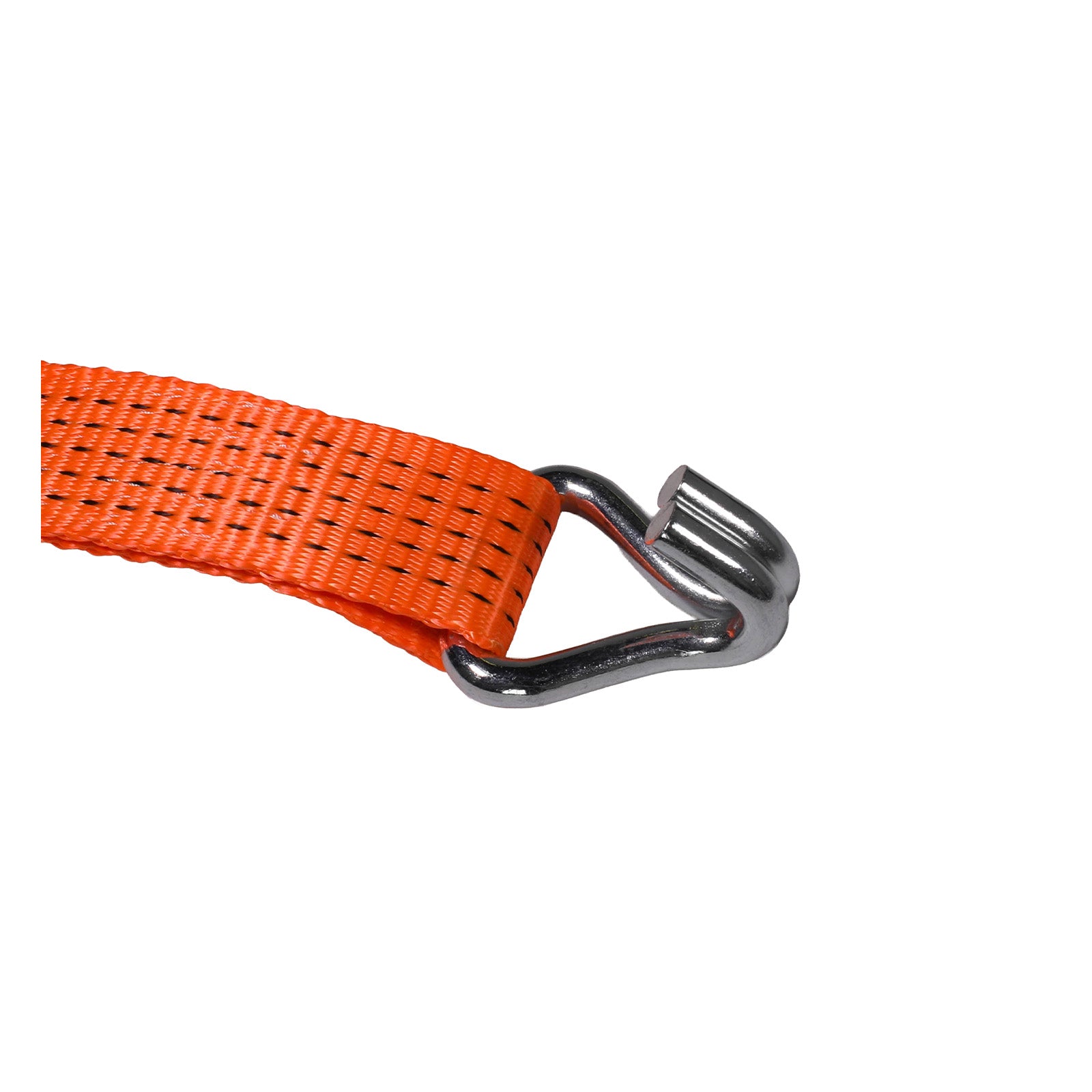 Spännband 2-delat 50 mm 9,5 + 0,5 m, 5 ton, dubbel J-krok – orange | GSON