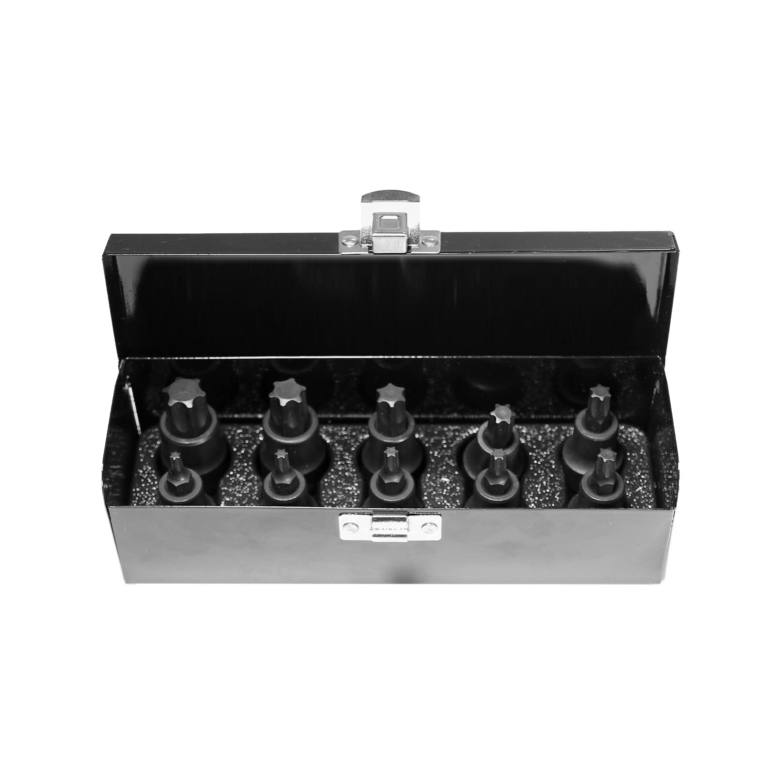 Torx Krafthylssats 10 delar 1/2″ T20–T70