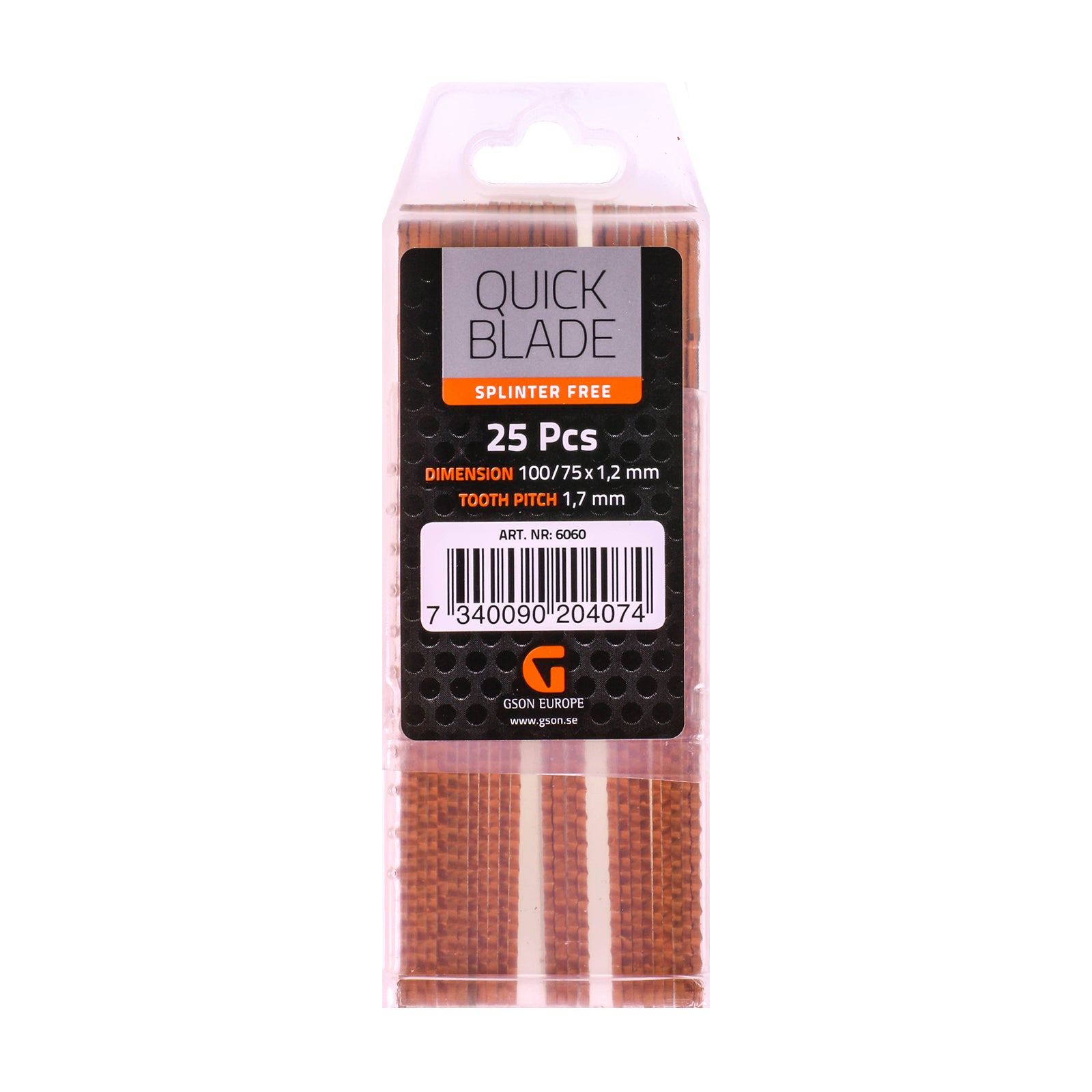 Sticksågsblad splitterfri 25 st | GSON