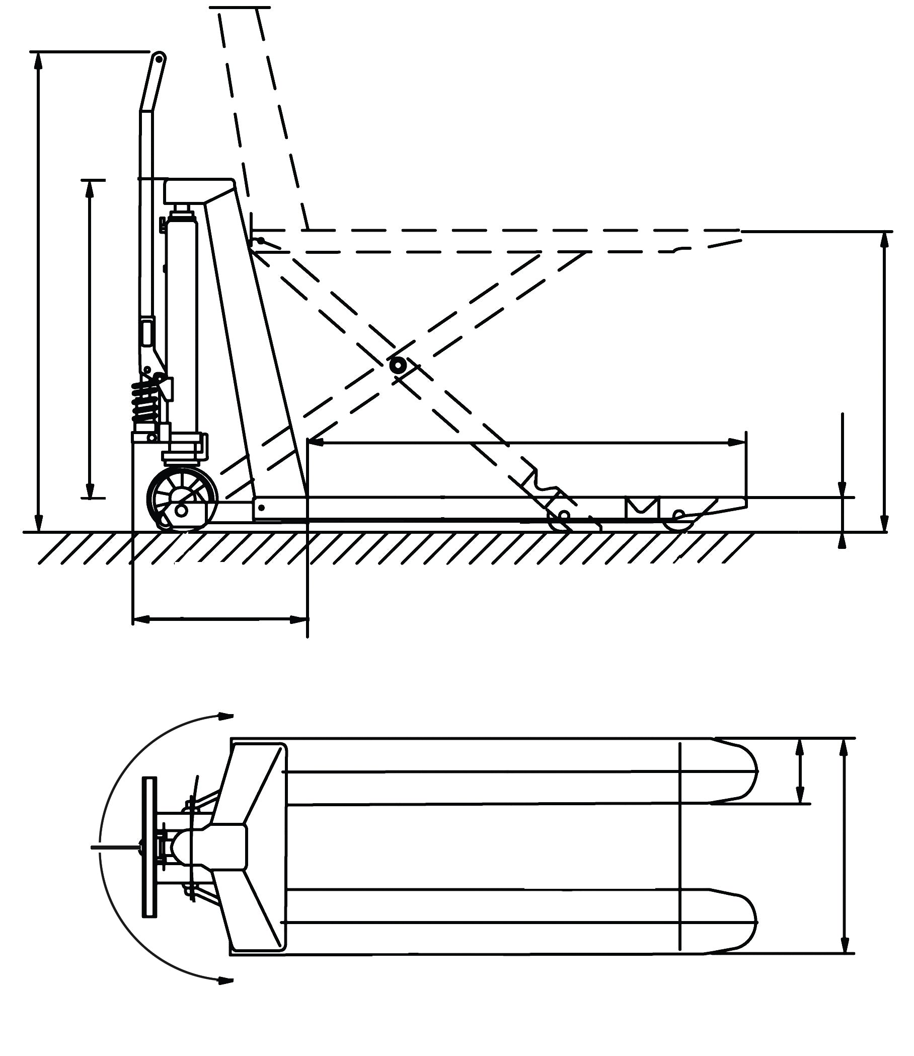 Saxlyftvagn PHH 1003 E