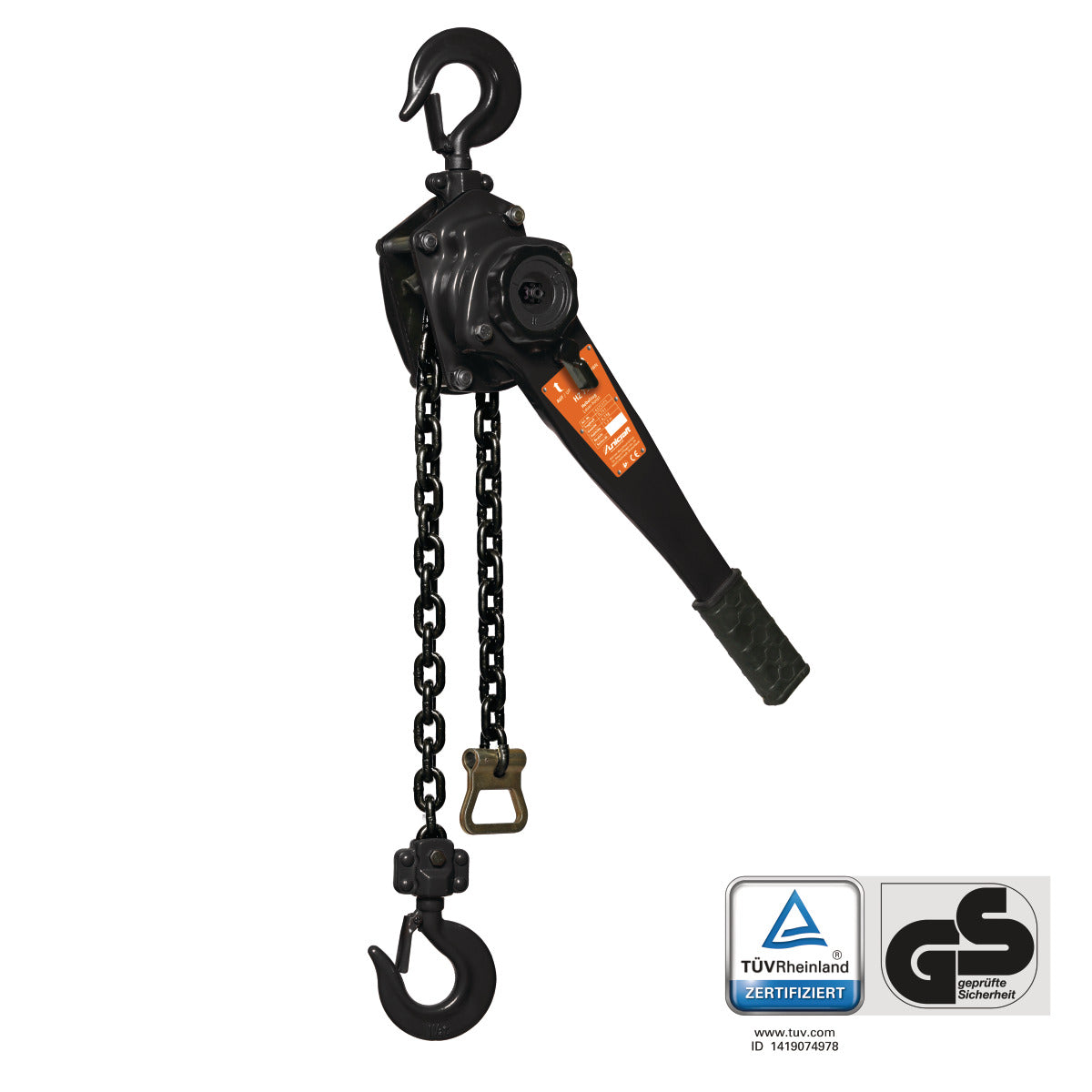 Spaklyftblock HZ 751 0,75 ton – professionellt bruk