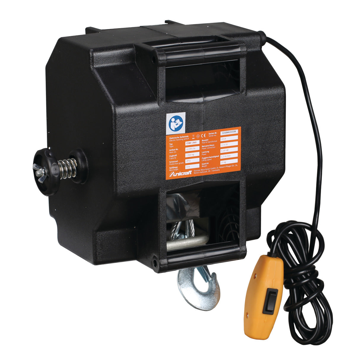 Elektrisk vinsch ESW 1360 | Unicraft
