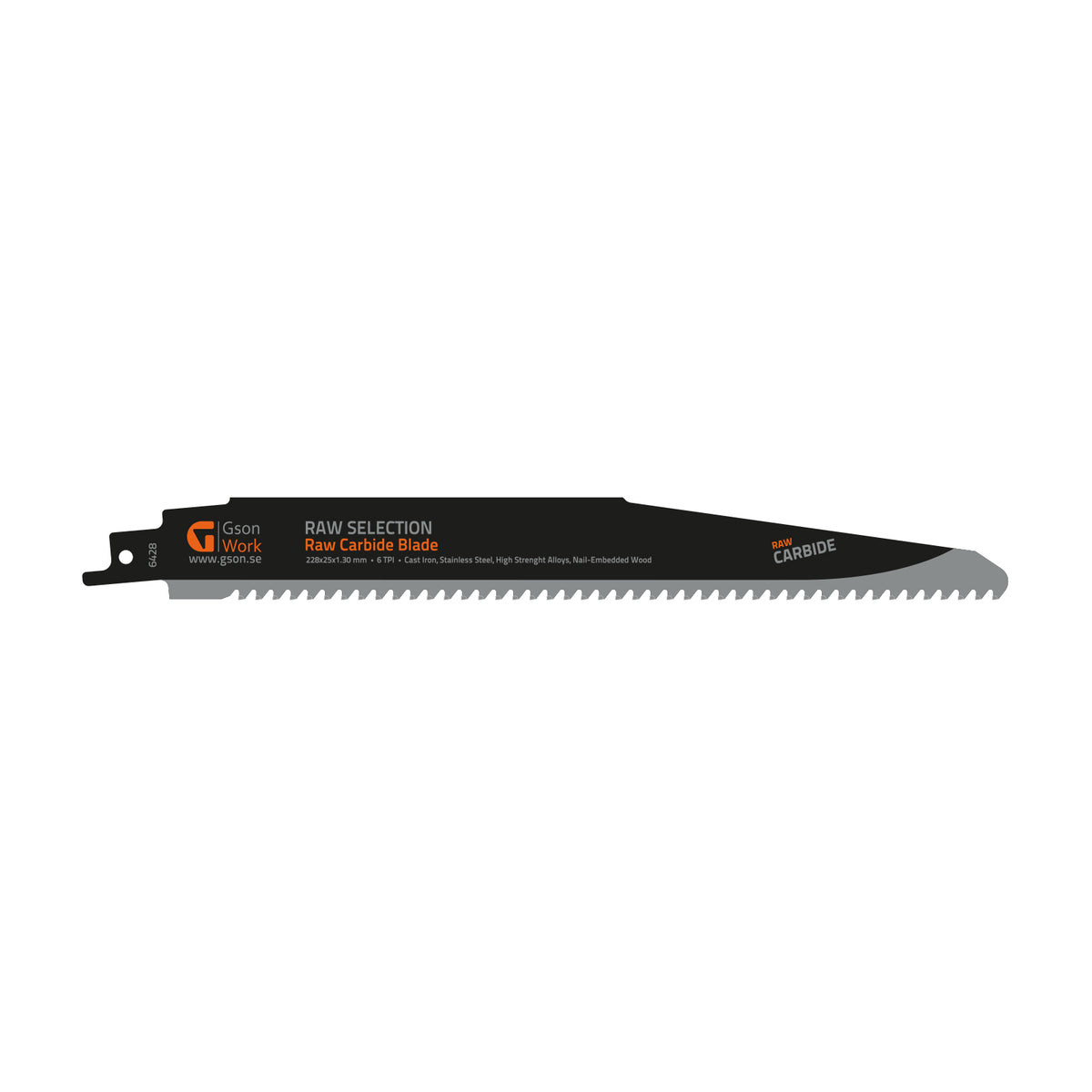 Tigerblad RAW karbidtänder