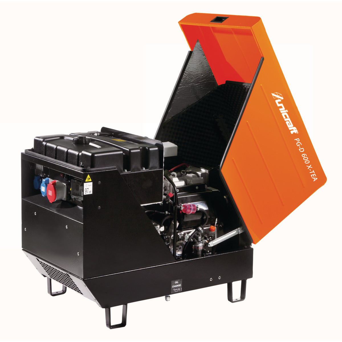 Synkron kraftgenerator PG-D 600 X-TEA | Unicraft