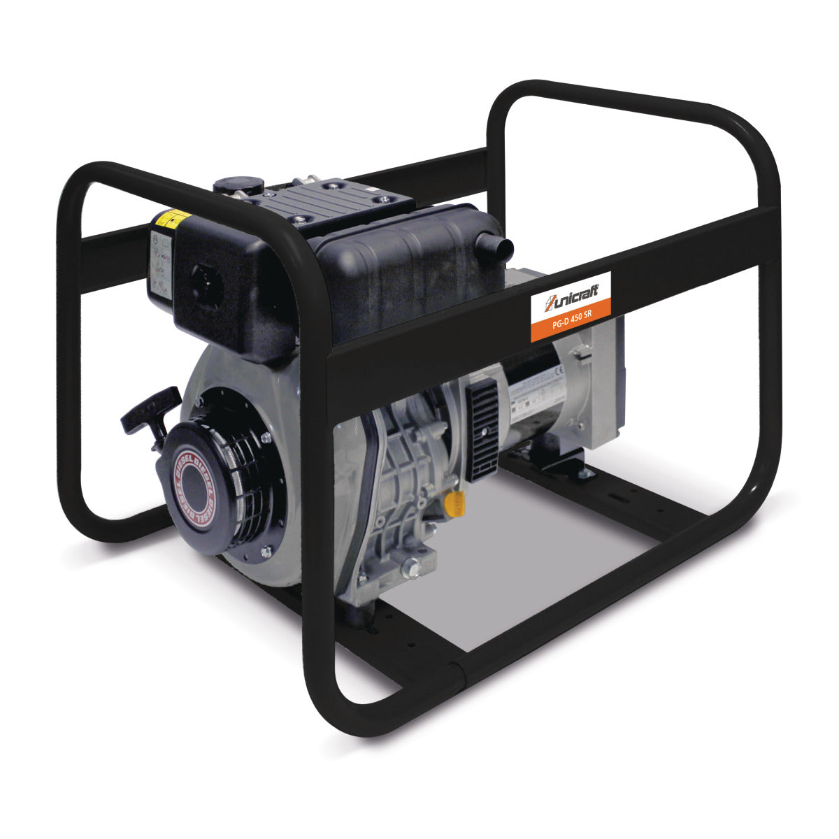 Synkron kraftgenerator PG-D 450 SR | Unicraft