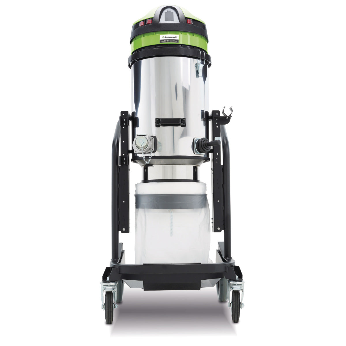 Cleancraft dryCAT 320 BAG-H Pro – Industridammsugare med ändlös uppsamlingspåse och HEPA H14-filter