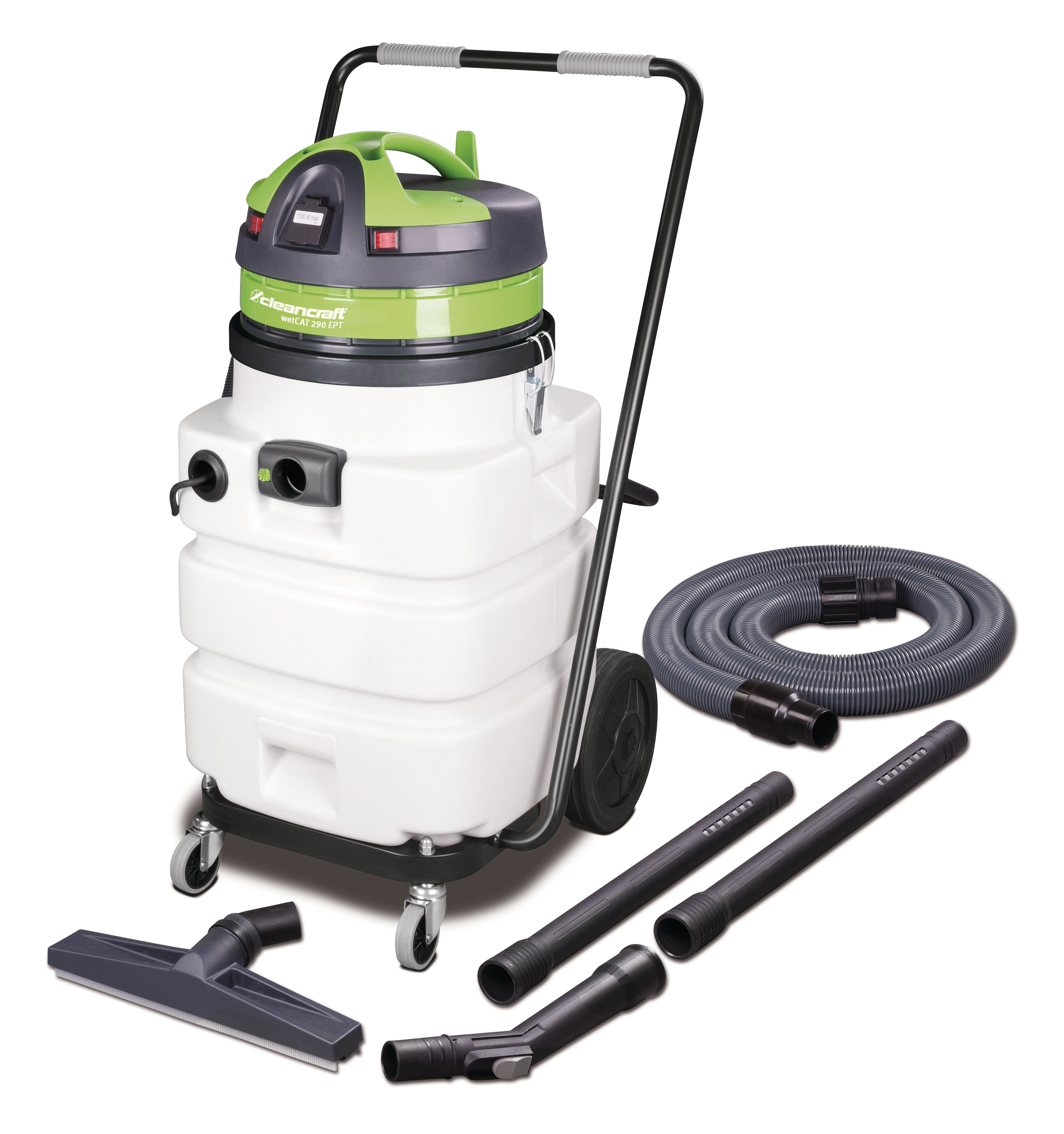 Cleancraft flexCAT 290 EPT – Professionell våtdammsugare med pump (90 L)