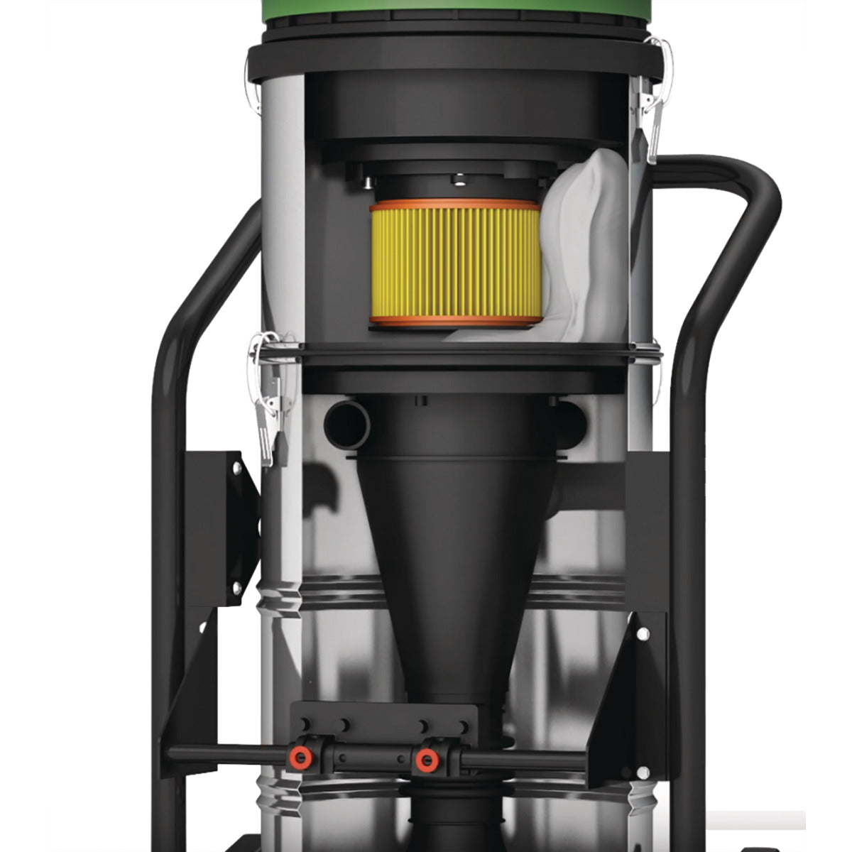 Cleancraft flexCAT 378 CYC PRO – Industridammsugare (Extremt dammiga miljöer)