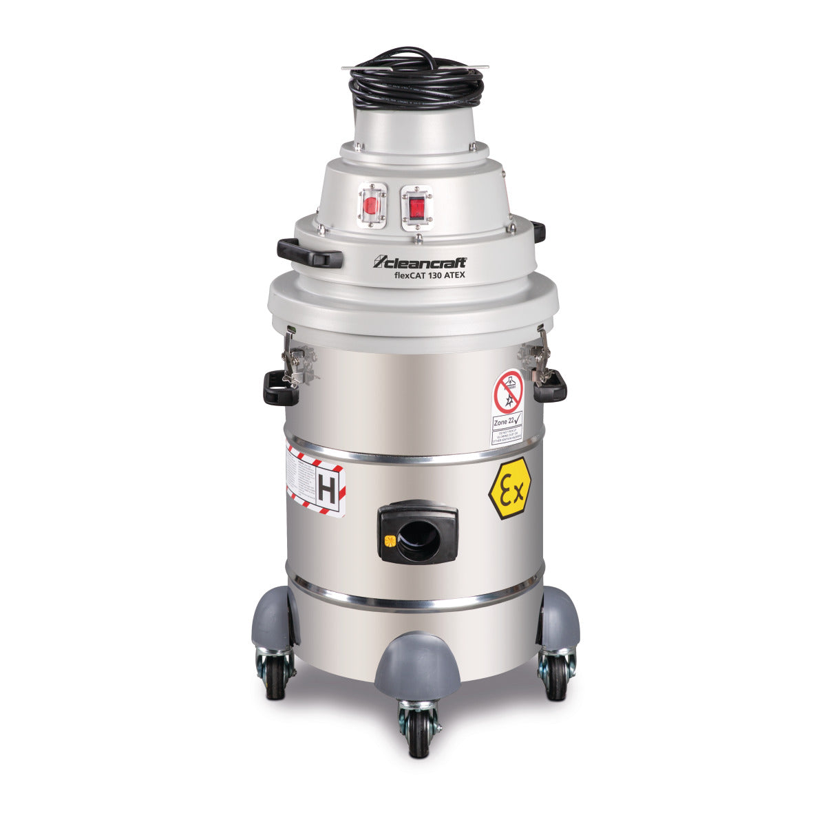 Cleancraft flexCAT 130 ATEX – Explosionssäker industridammsugare