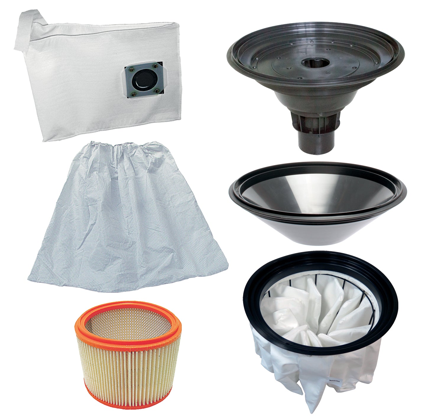 Cleancraft flexCAT 350 IH-PRO – Industridammsugare med HEPA14-filter och manuell filterrengöring (50 L)