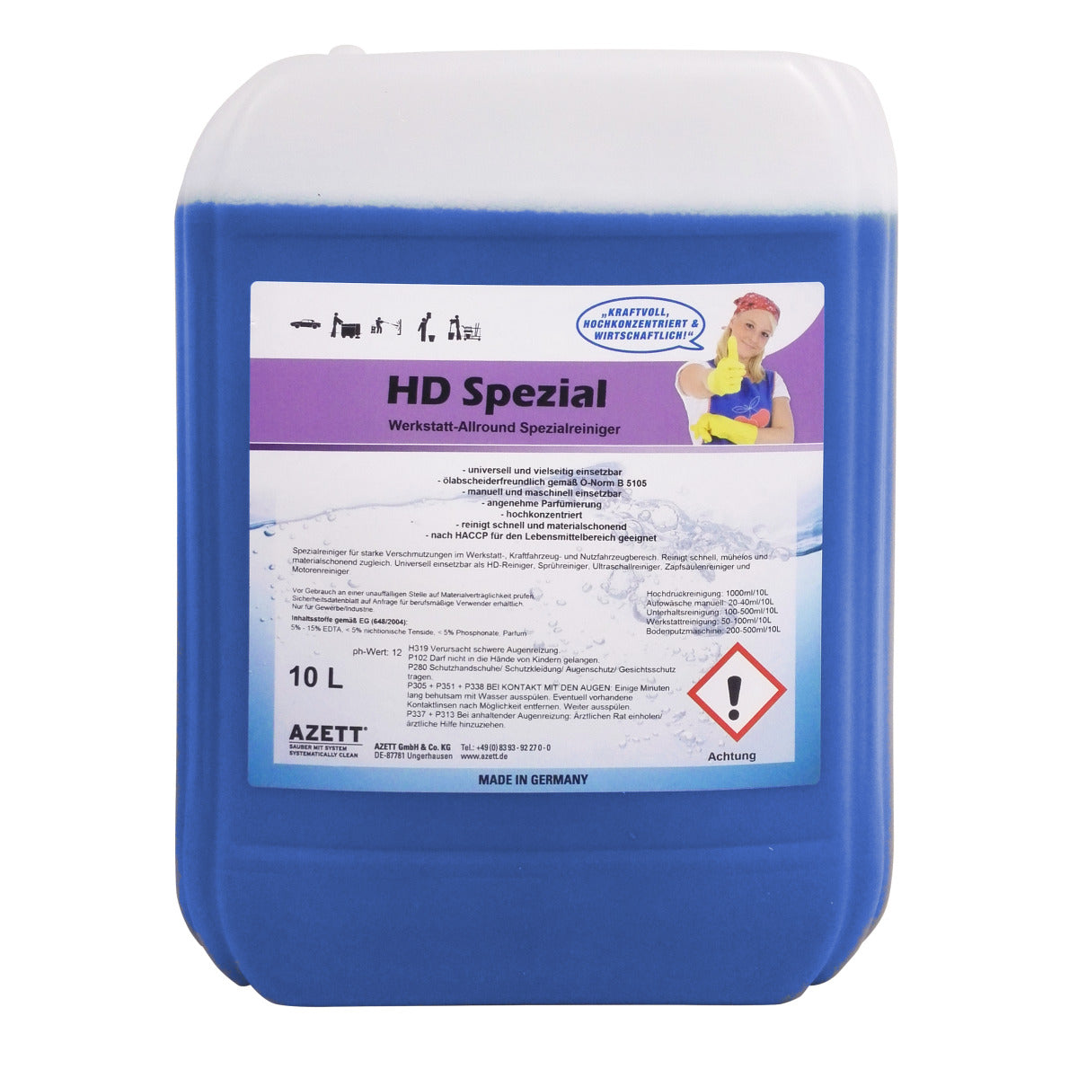 Allrengöringsmedel, alkaliskt HD special 10l | Cleancraft
