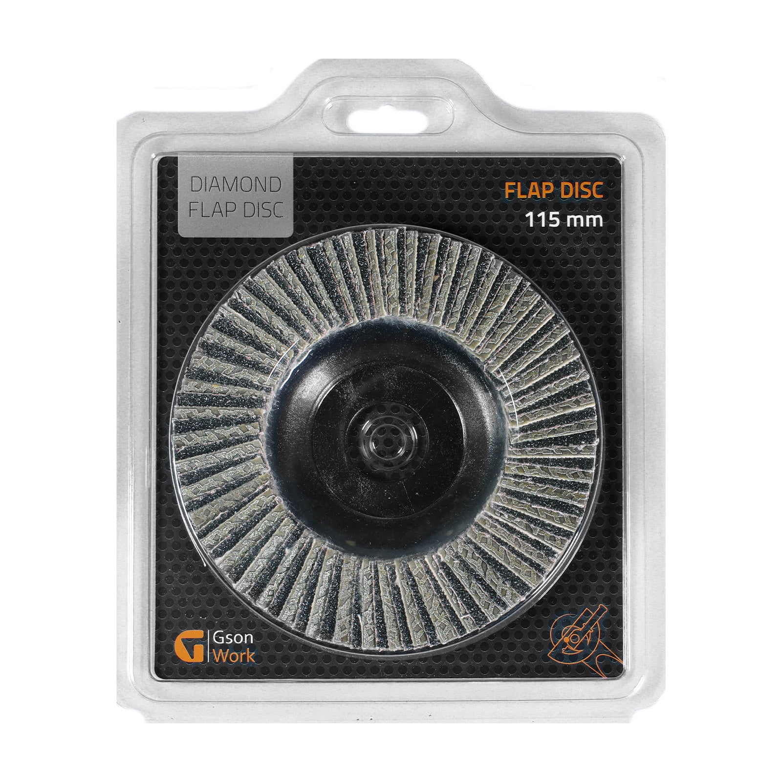 Diamant Lamellrondell 115 mm 60 Grit | GSON