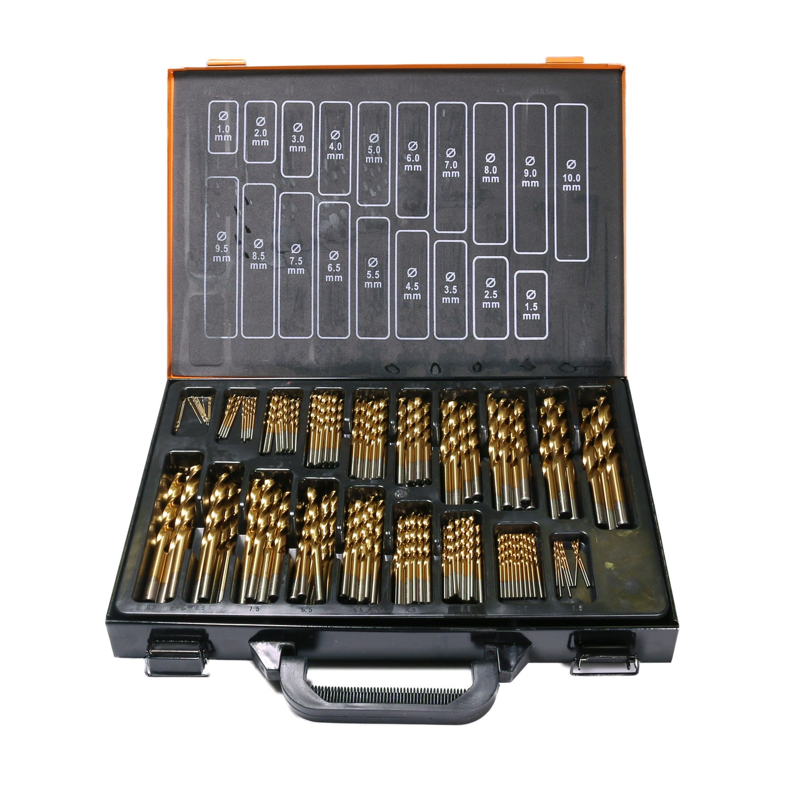 HSS-G TiN Borrkit 1–10 mm 170 st
