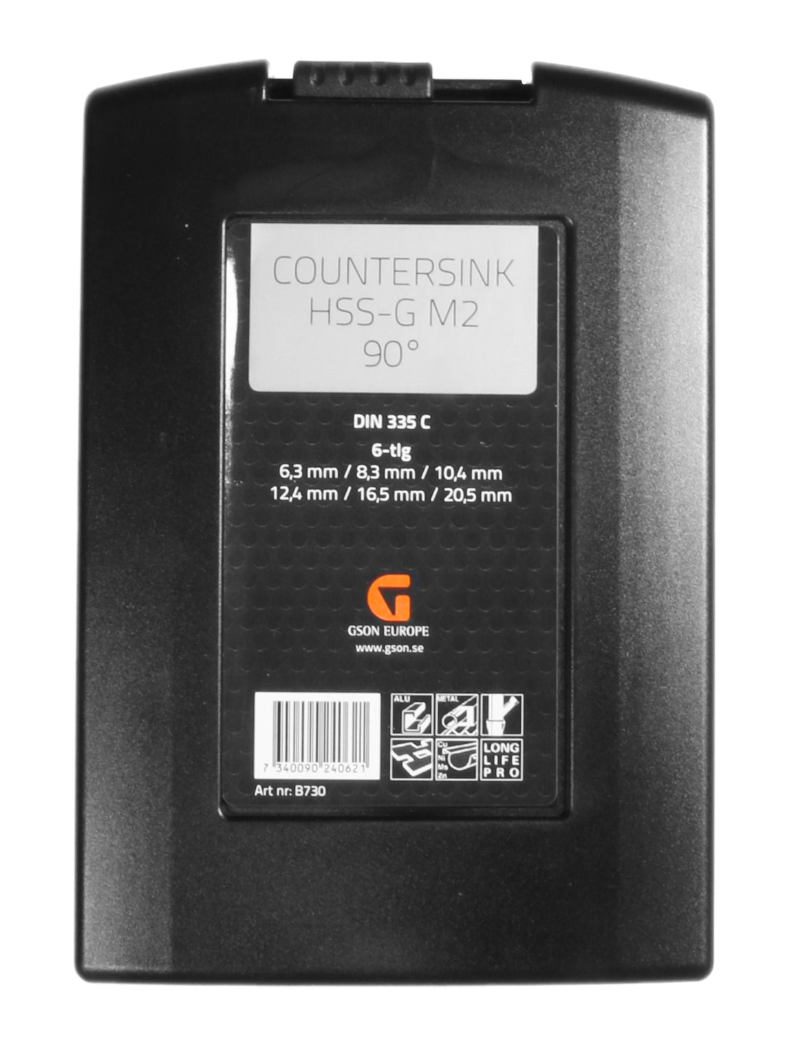 Försänkarsats 6 delar | GSON