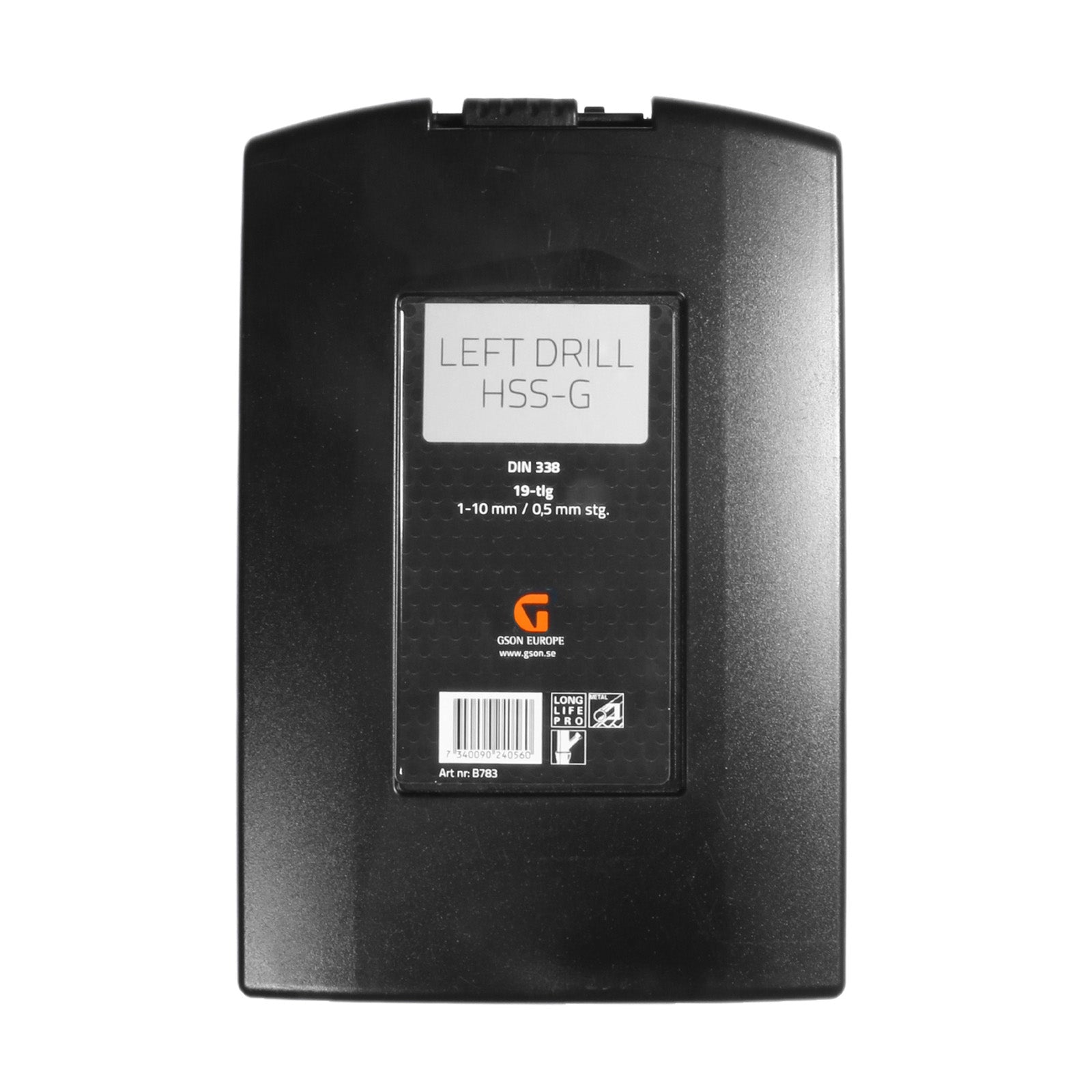 Vänsterborrsats 1–10 mm | GSON