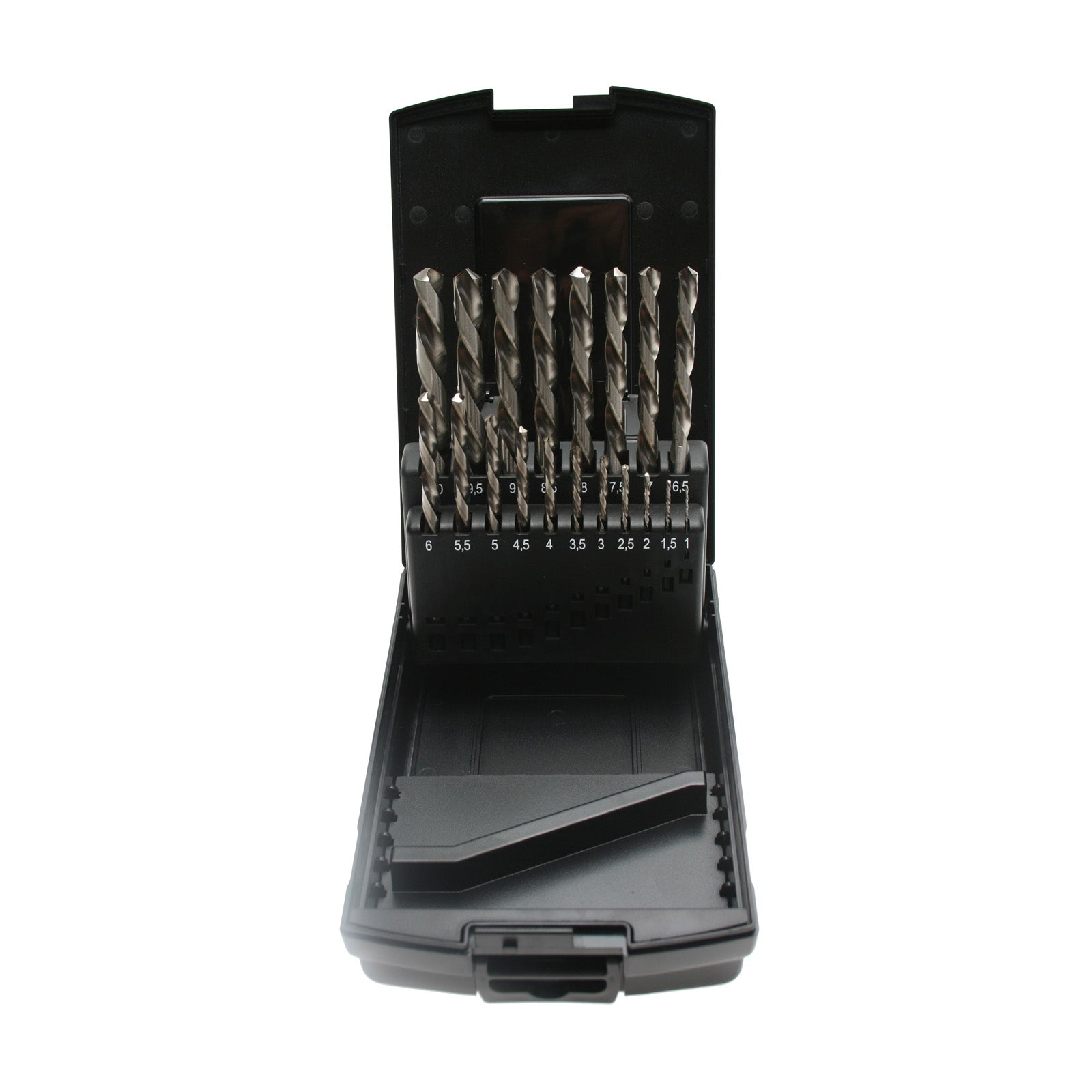 Vänsterborrsats 1–10 mm