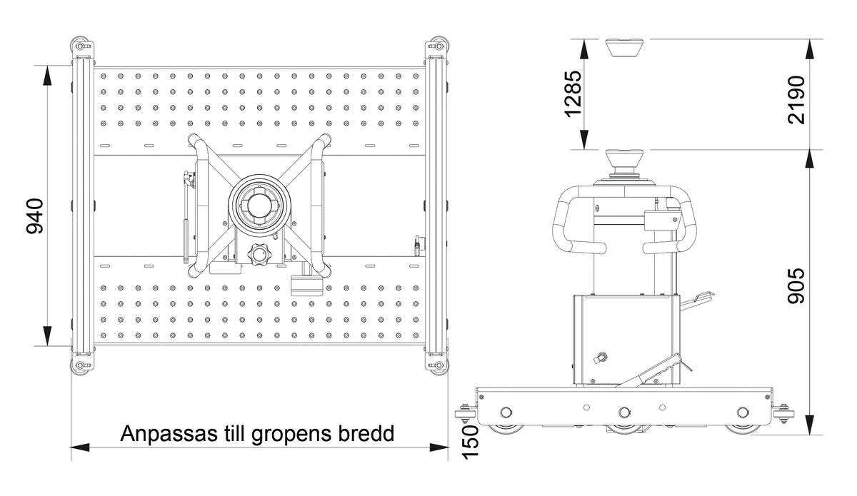 GROPDOMKRAFT GGD150S