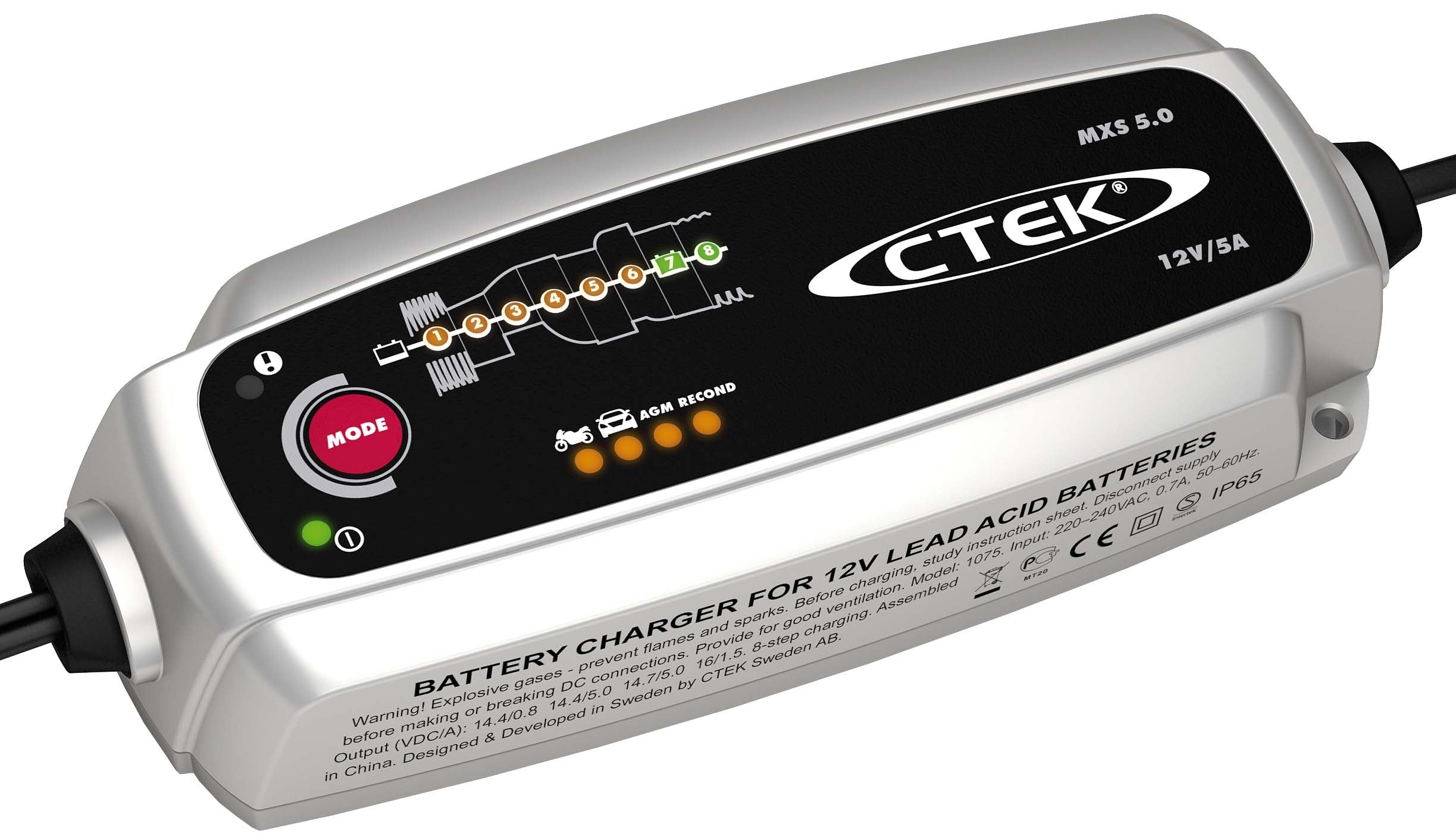 BATTERILADDARE CTEK MXS 5.0