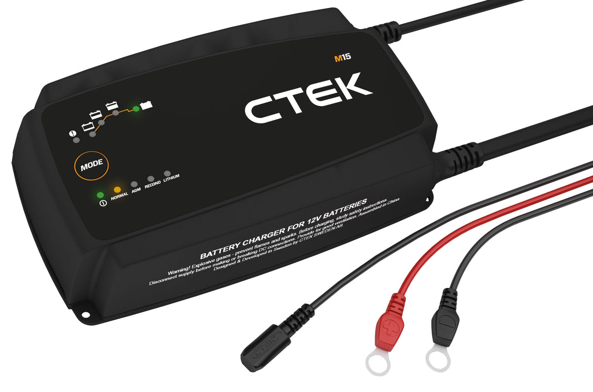BATTERILADDARE CTEK M15