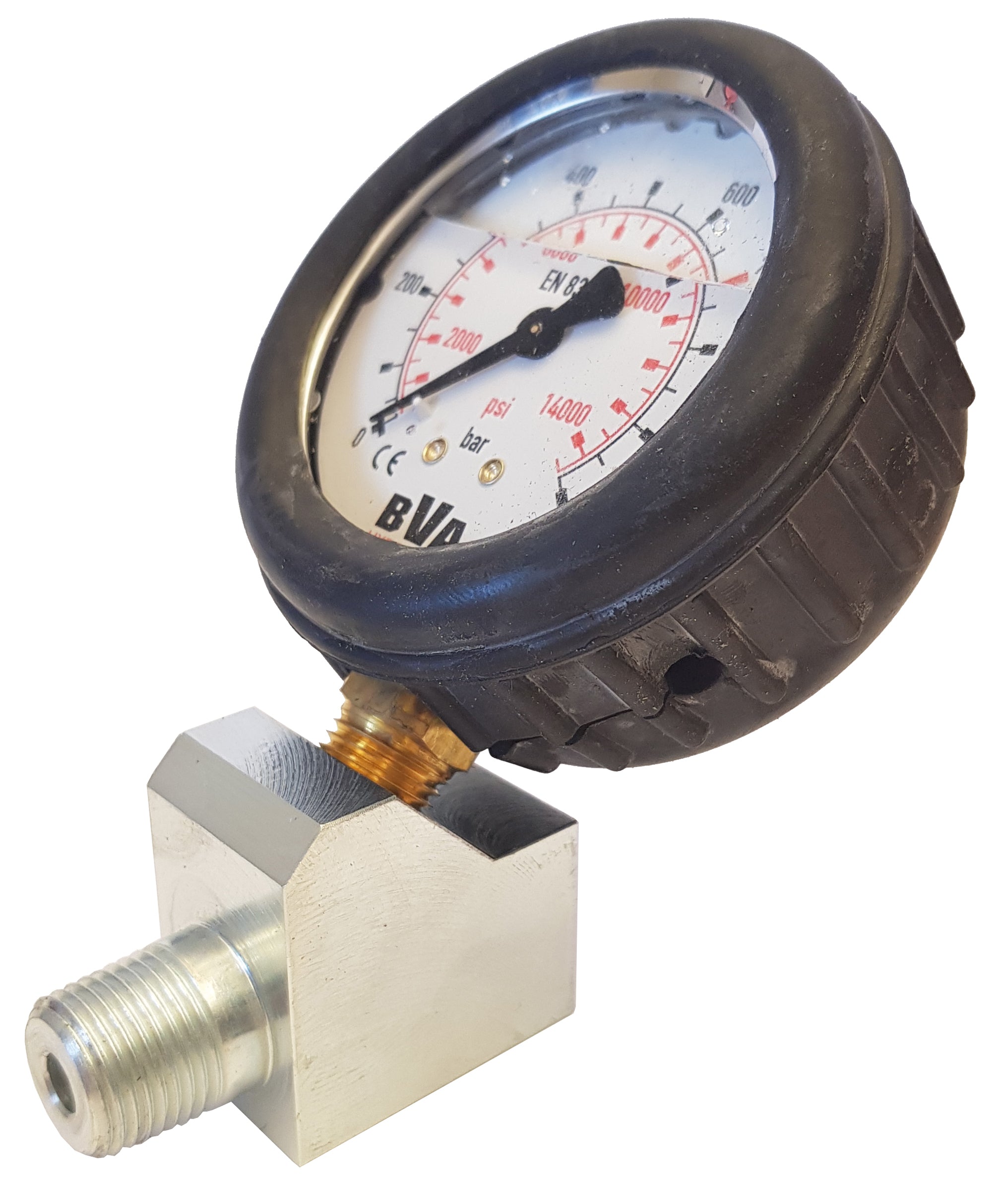 MANOMETER MED HÅLLARE