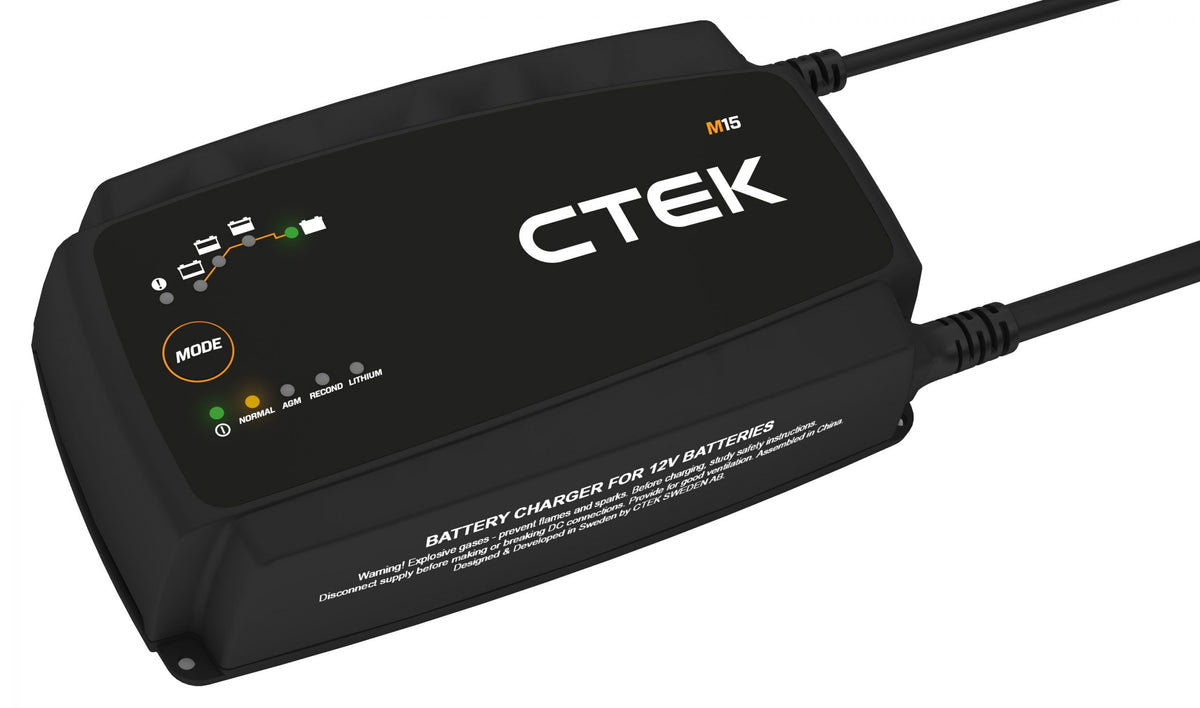 BATTERILADDARE CTEK M15