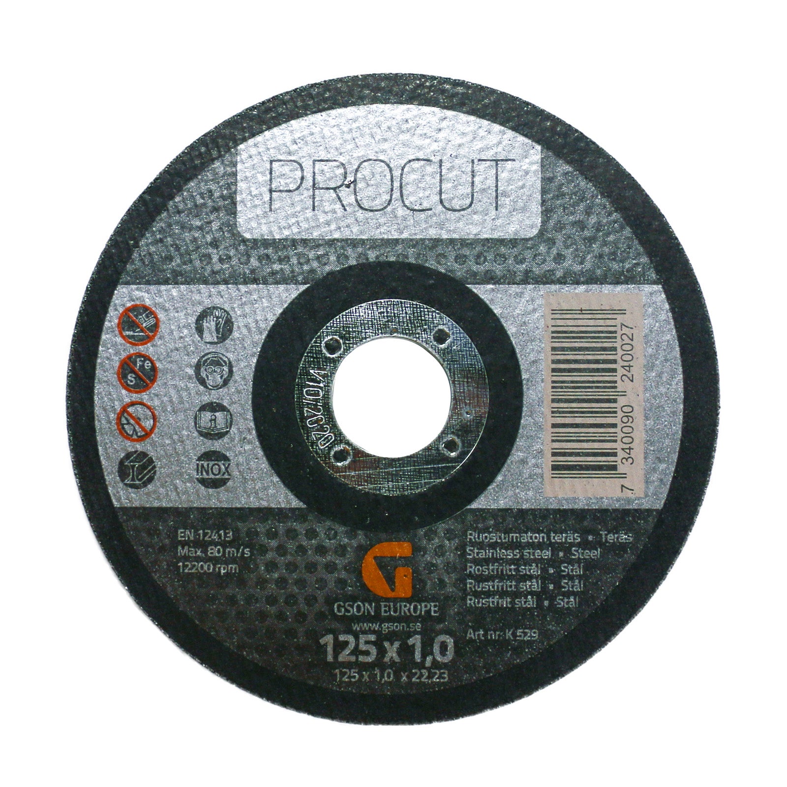 Procut 125 x 10 x 2223 mm – Kapskiva | GSON
