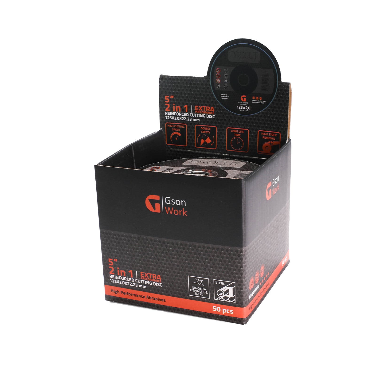 Procut 125 x 20 x 2223 mm – Kapskiva | GSON