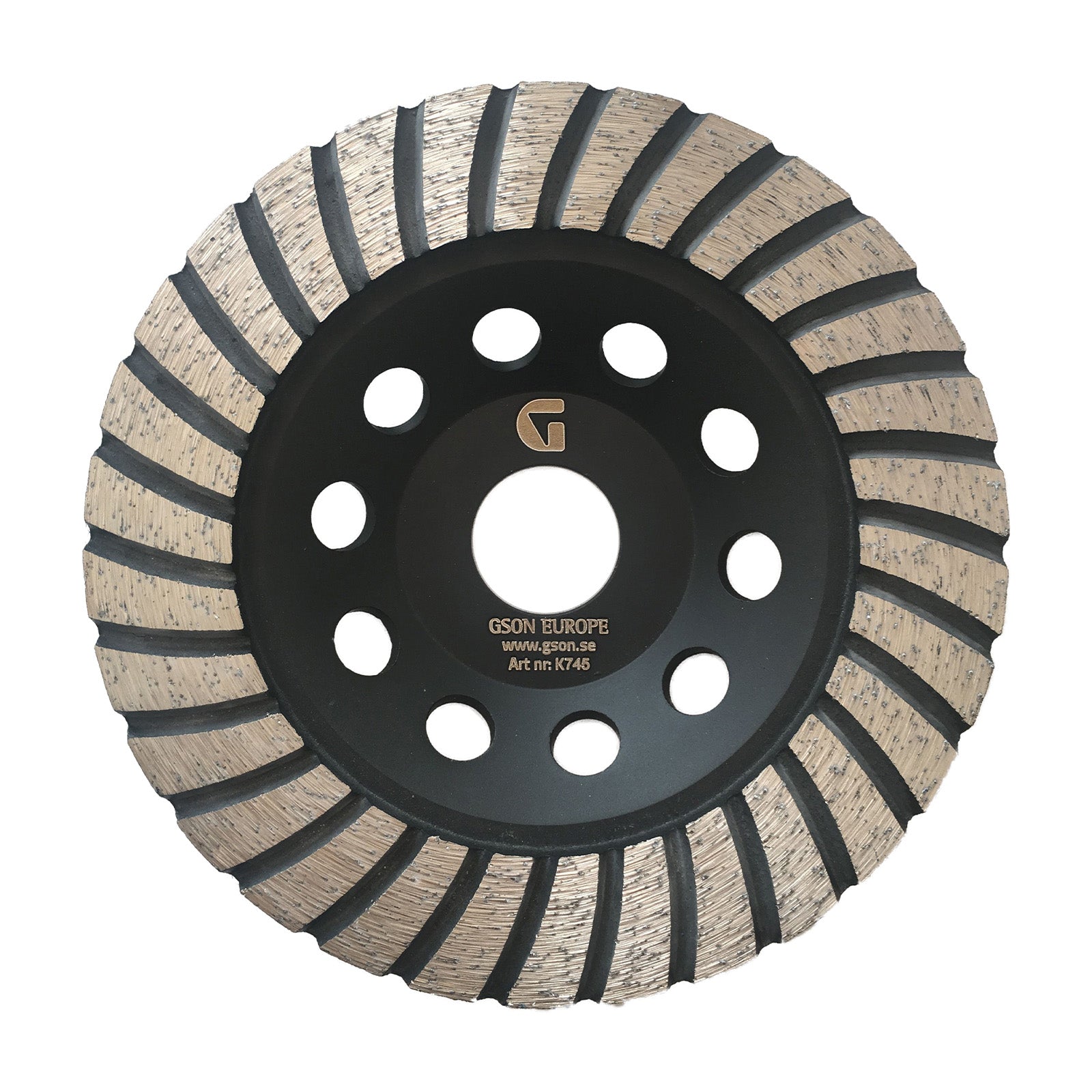 Diamantkapskål Turbo 125 x 50 x 200 x 2223 mm