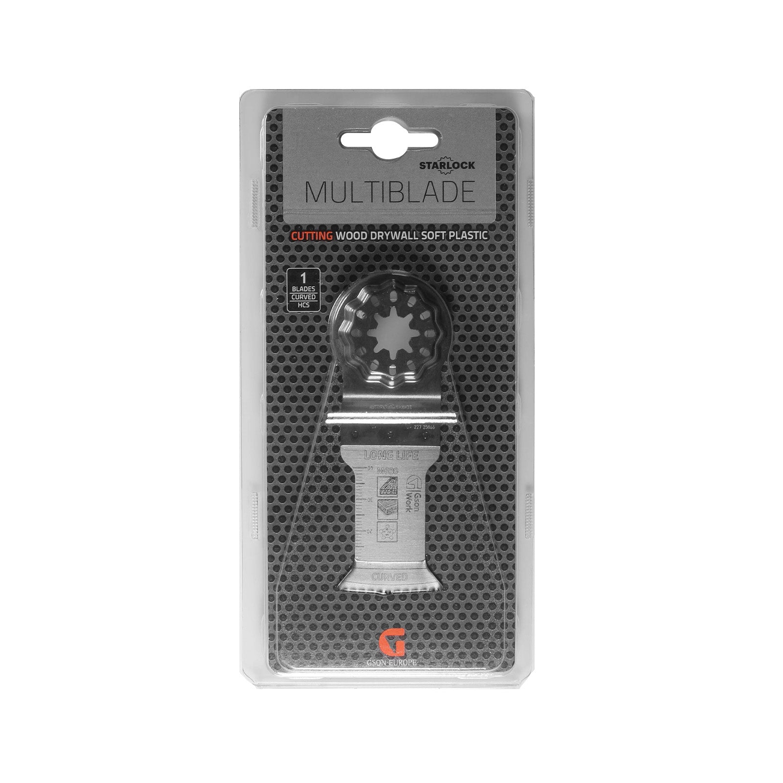 Multisågblad Starlock trä välvd 35 × 47 mm, 1 st | GSON