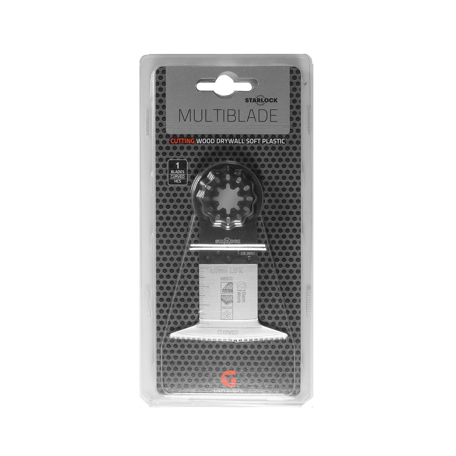 Multisågblad Starlock trä välvd 65 × 42 mm, 1 st | GSON