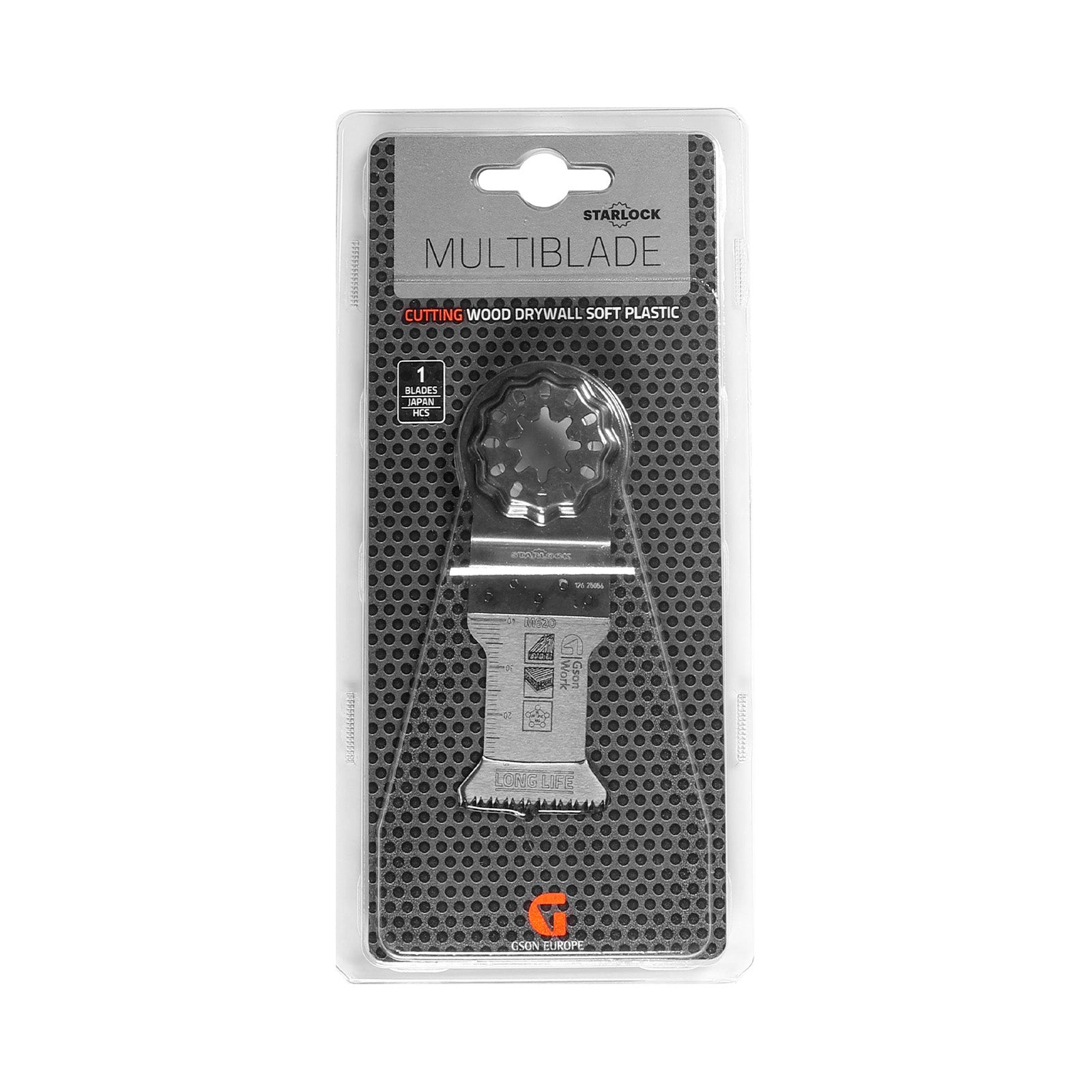 Multisågblad Starlock trä Japantandning 35 × 42 mm, 1 st | GSON