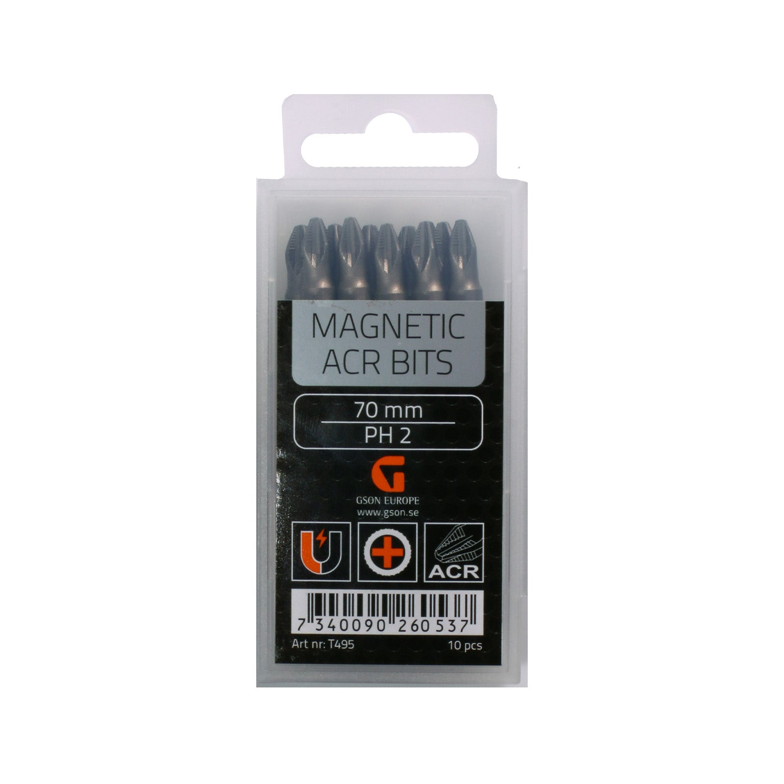 ACR Magnetiska Bits PH3 70 mm | GSON