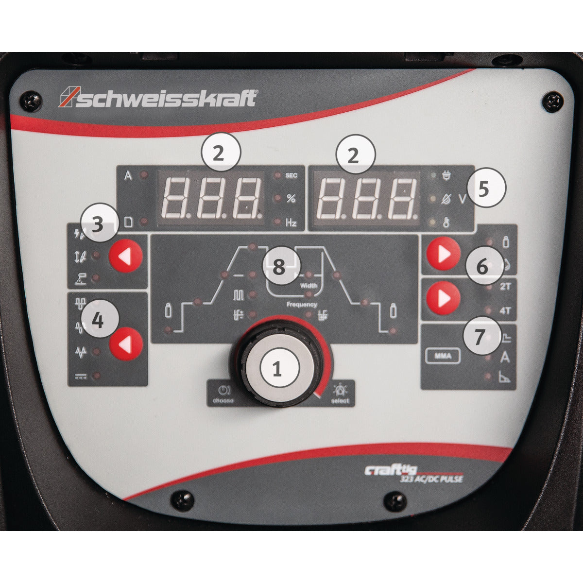 CRAFT-TIG 323 AC/DC PULSE Set TIG-inverterare | Schweisskraft