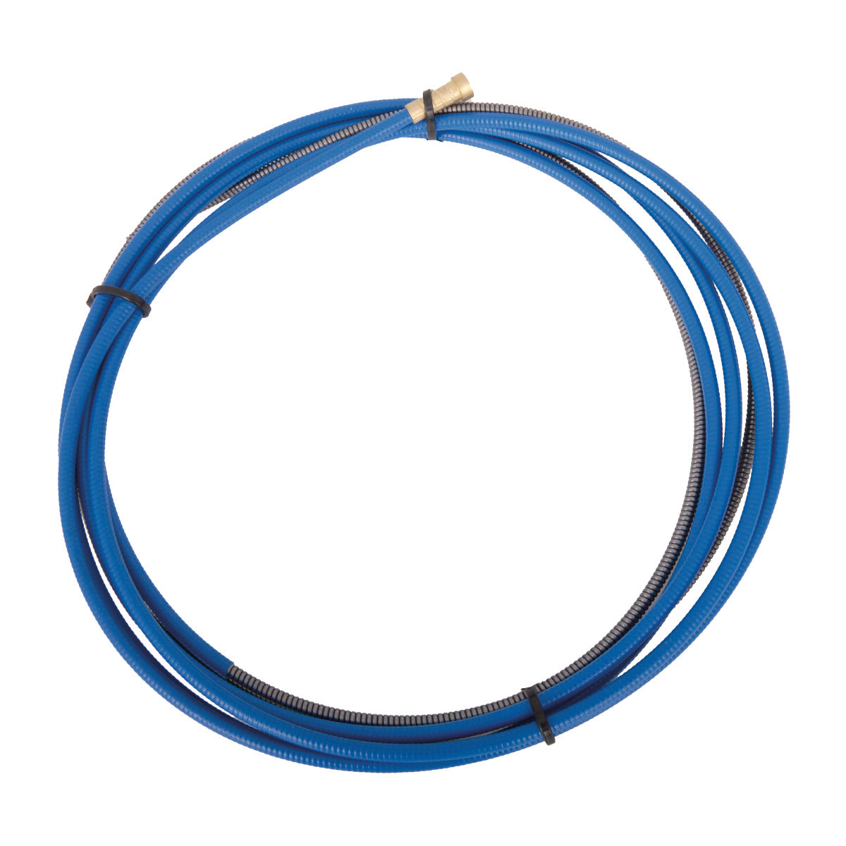  blue / Ø 0.6-0.9 mm / 4.0 m Isolerad styrspiral | Schweisskraft