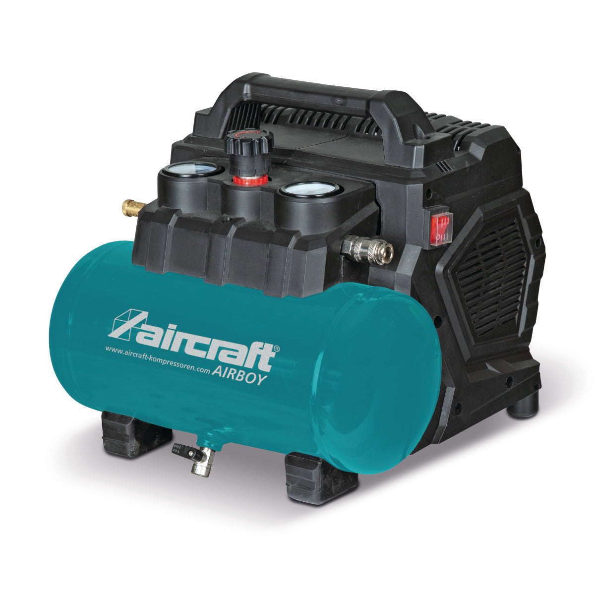 Portabel tyst kompressor AIRBOY SILENCE 221 OF E